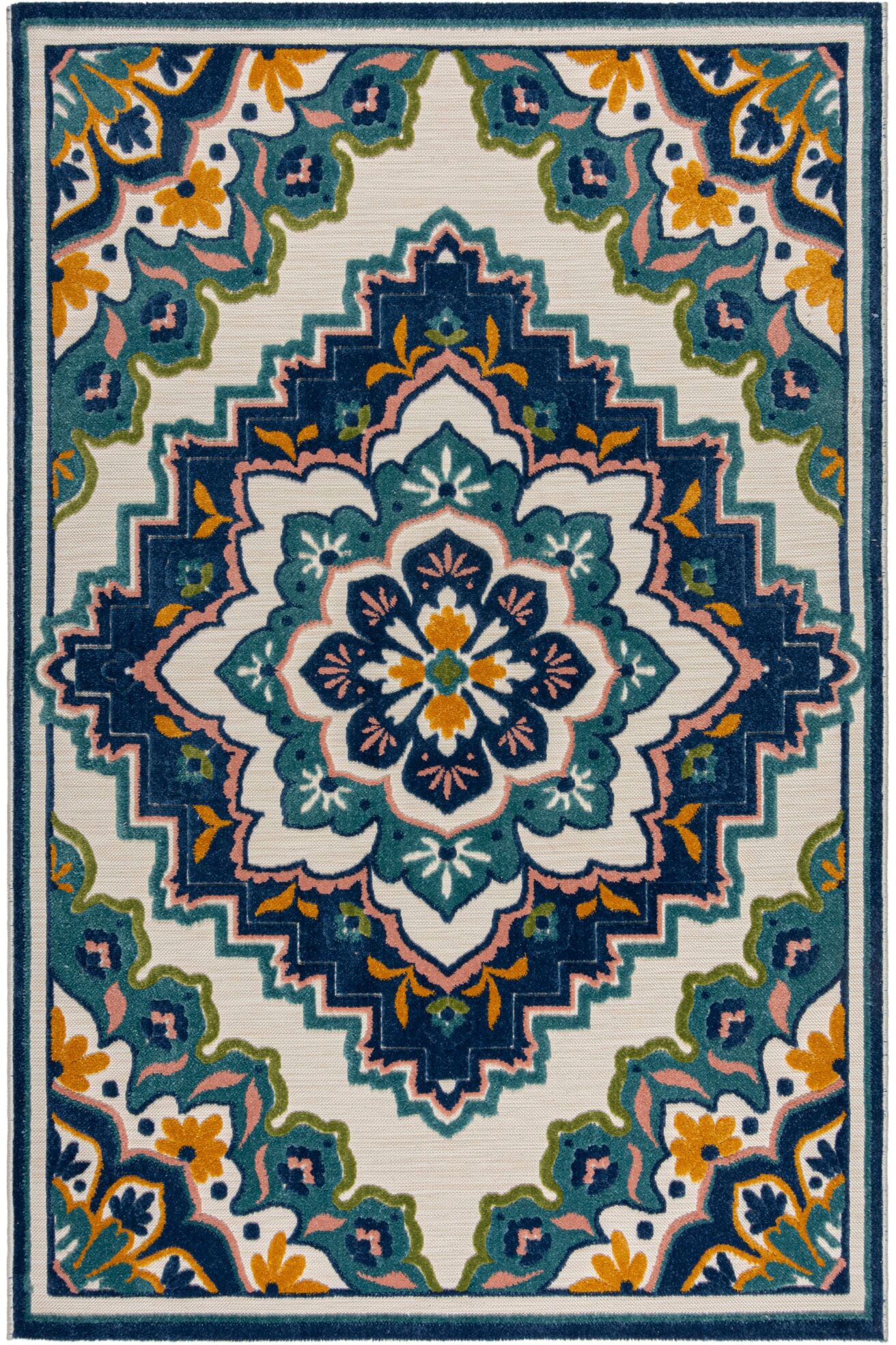 FLAIR RUGS Teppich »Beach«, rechteckig, 3 mm Höhe, Outdoor Teppich