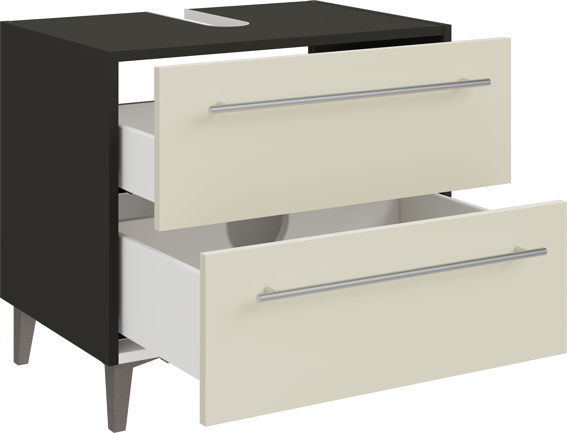 OPTIFIT Waschbeckenunterschrank »Pier« Breite 65 cm, schnelle Montage mit OPTIsnap