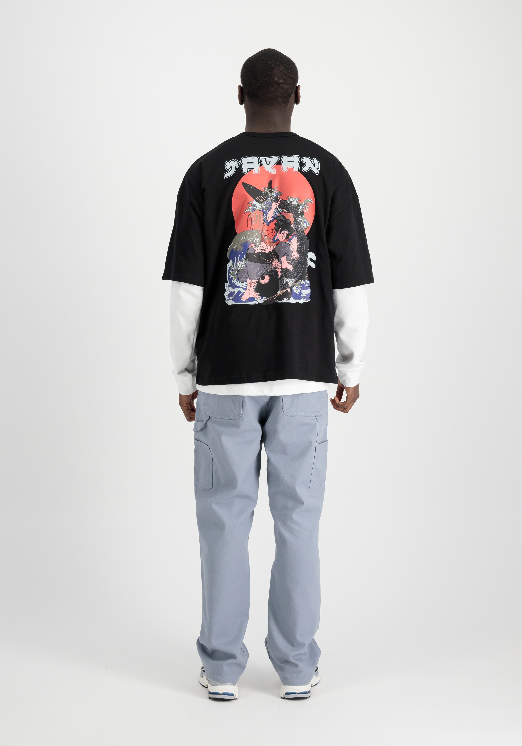 Alpha Industries T-Shirt »Alpha Industries Men - T-Shirts Japan Wave Warrior T«