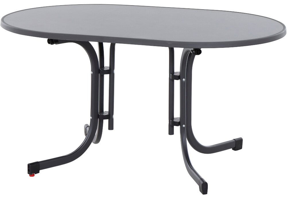 Siena Garden Gartentisch »Paco« 1 Stk. tlg. BxTxH: 90x140x71 cm, Stahl / Me günstig online kaufen