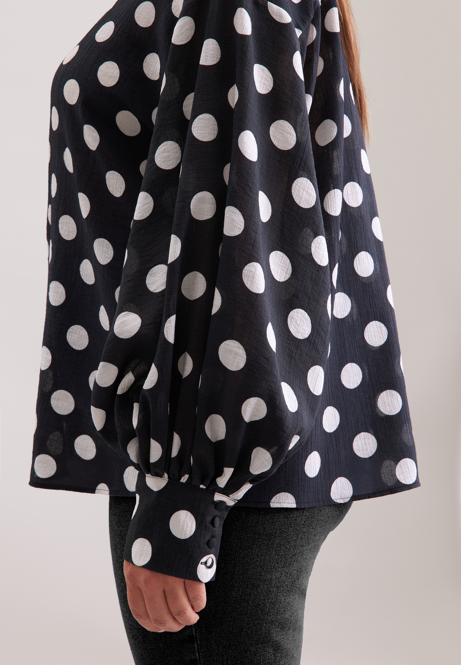 seidensticker Rüschenbluse »Schwarze Rose« 1/1 Druck