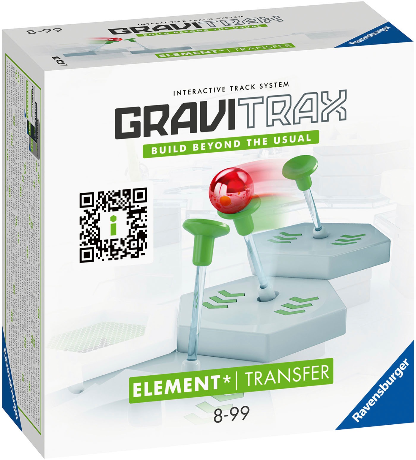 Ravensburger Kugelbahn-Bausatz »GraviTrax Element Transfer«, Made in Europe