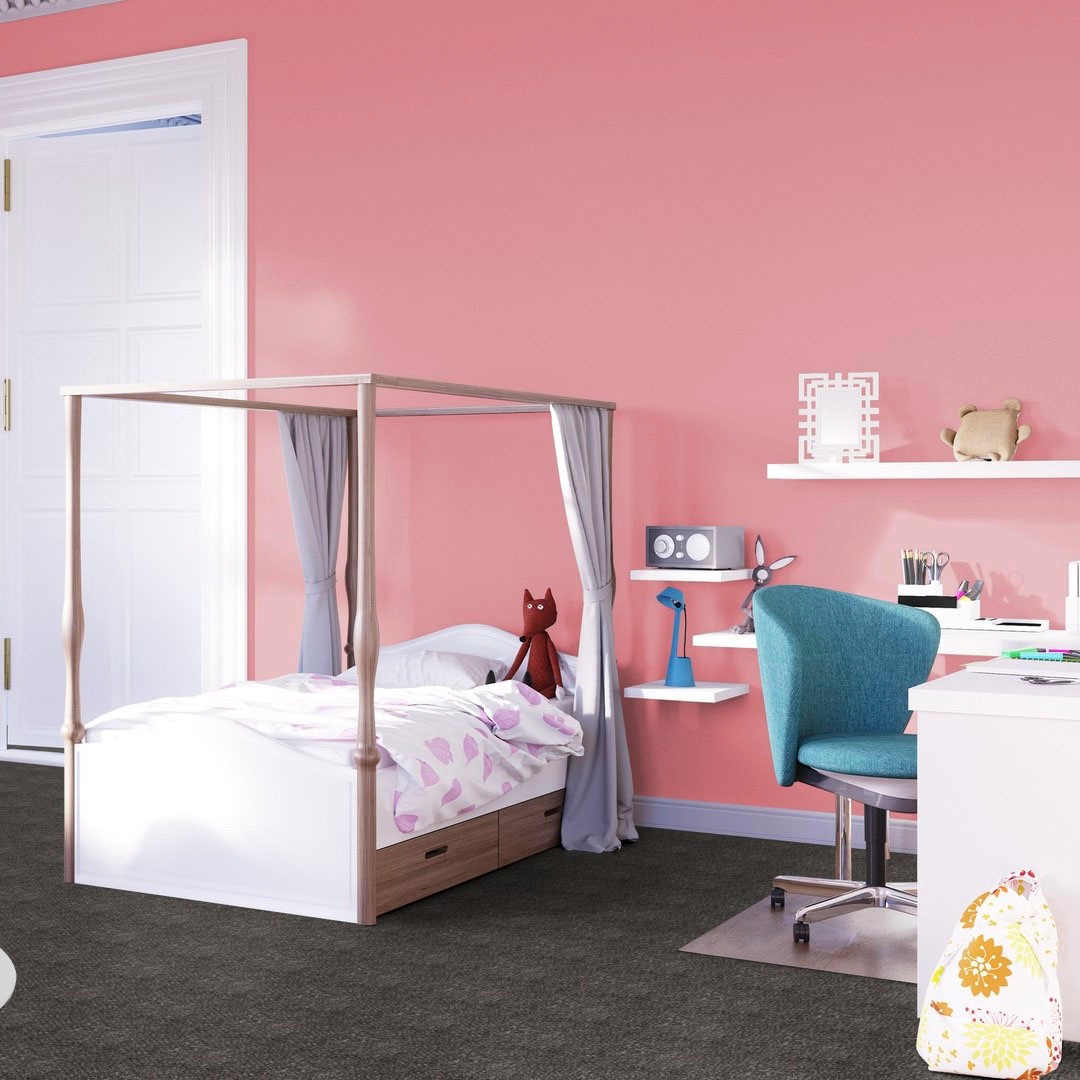 Bodenmeister Teppichboden »Kiruna, Strukturschlinge - meliert«, rechteckig, 7 mm Höhe, Wohnzimmer, Schlafzimmer, Kinderzimmer, Breite 400/500 cm