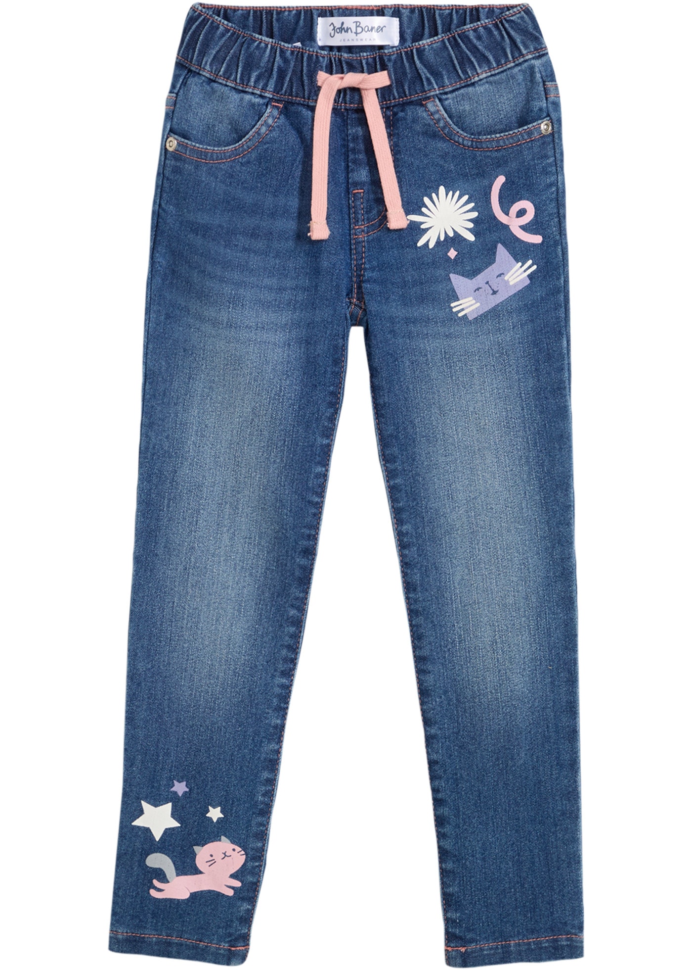 bonprix Straight-Jeans »Straight-Jeans Mid Waist«, Straight-Jeans Mid Waist
