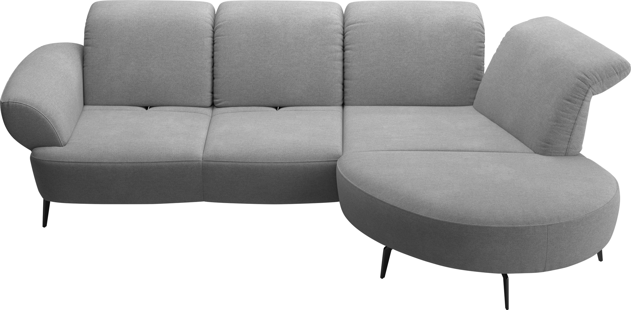sit&more Ecksofa »Dance, L-Form, inkl. Sitztiefenverstellung«, inkl. Click& günstig online kaufen