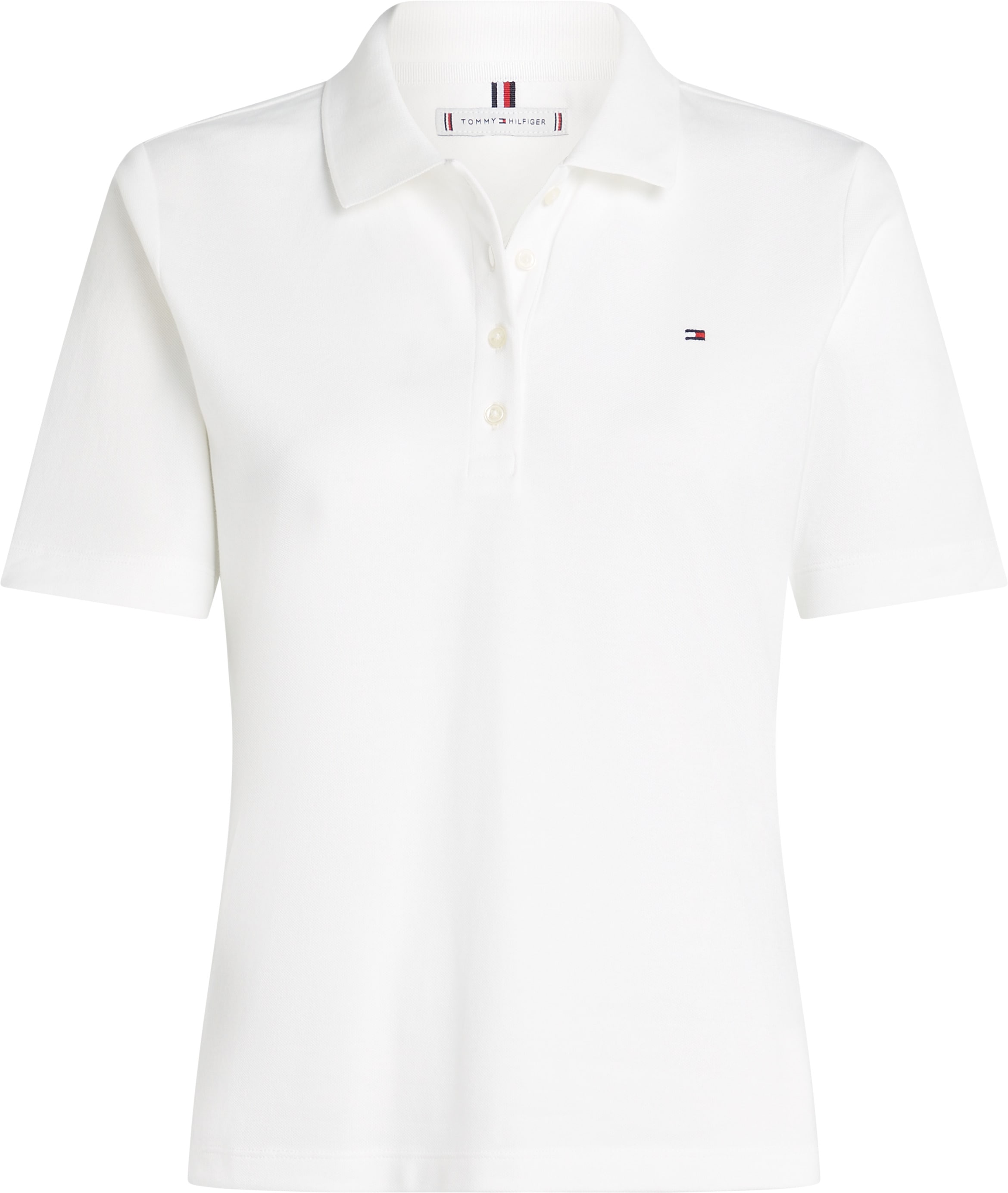 Tommy Hilfiger Poloshirt »1985 Regular Fit Pique Premium Polo«, mit Logo-Stickerei, mit Seitenschlitzen