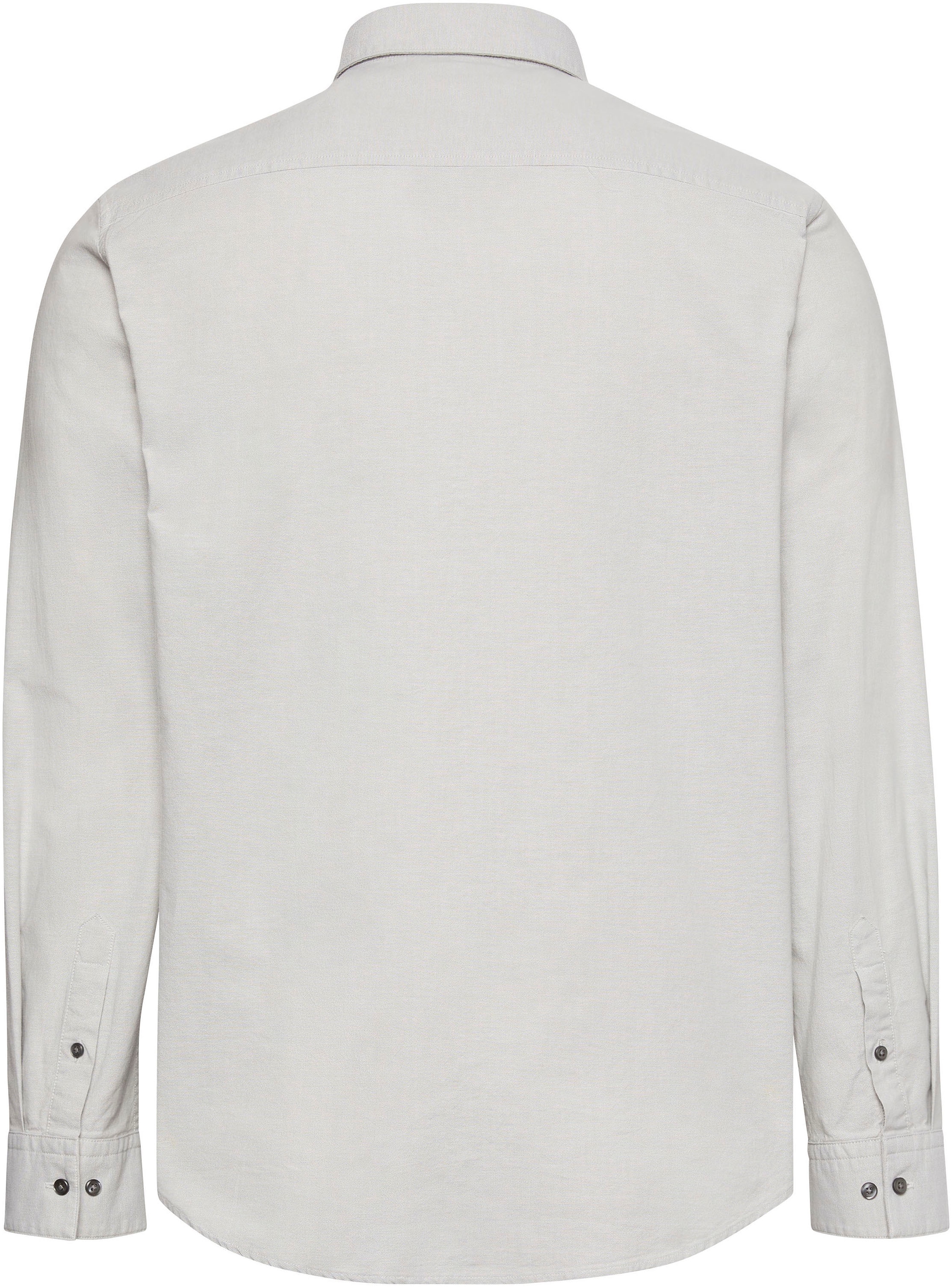 Calvin Klein Jeans Langarmhemd Button-Down-Kragen, Baumwoll-Stretch