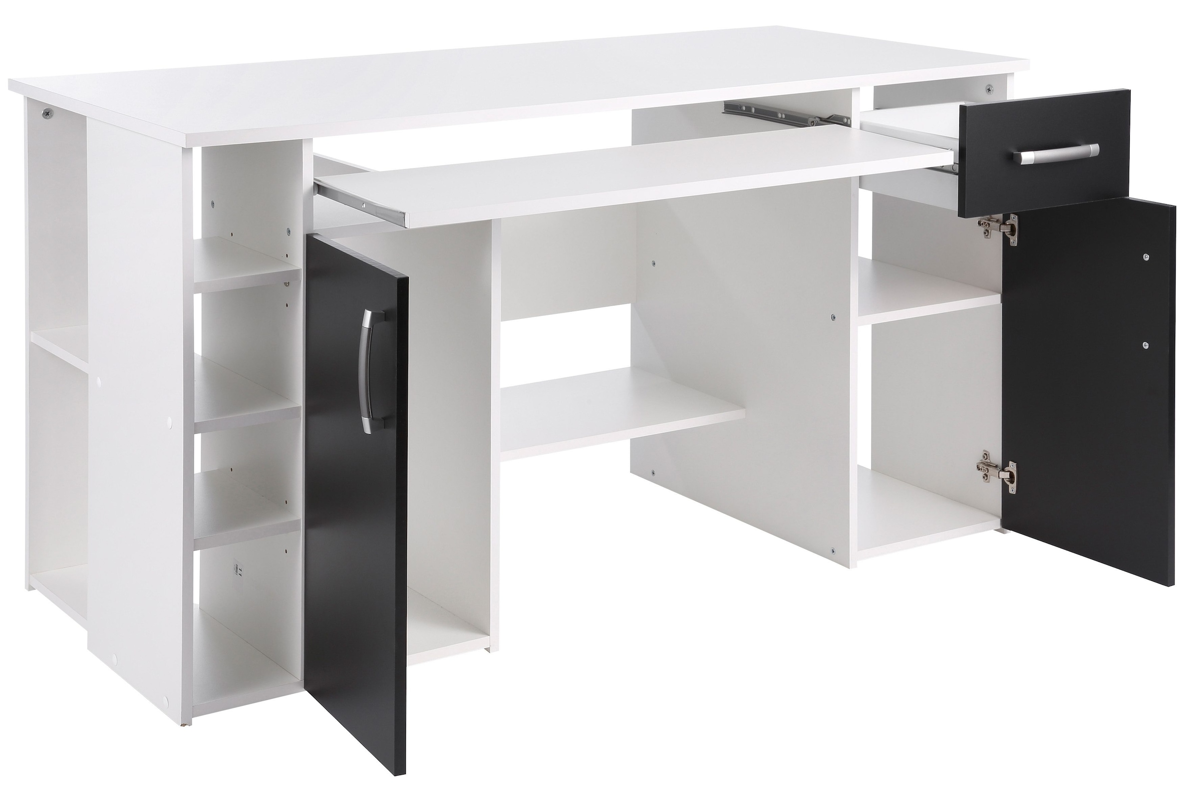 Möbelfabrik mit Fächern VOGL bestellen online Made »Tim«, und 5 Germany Schreibtisch in Tastaturauszug,
