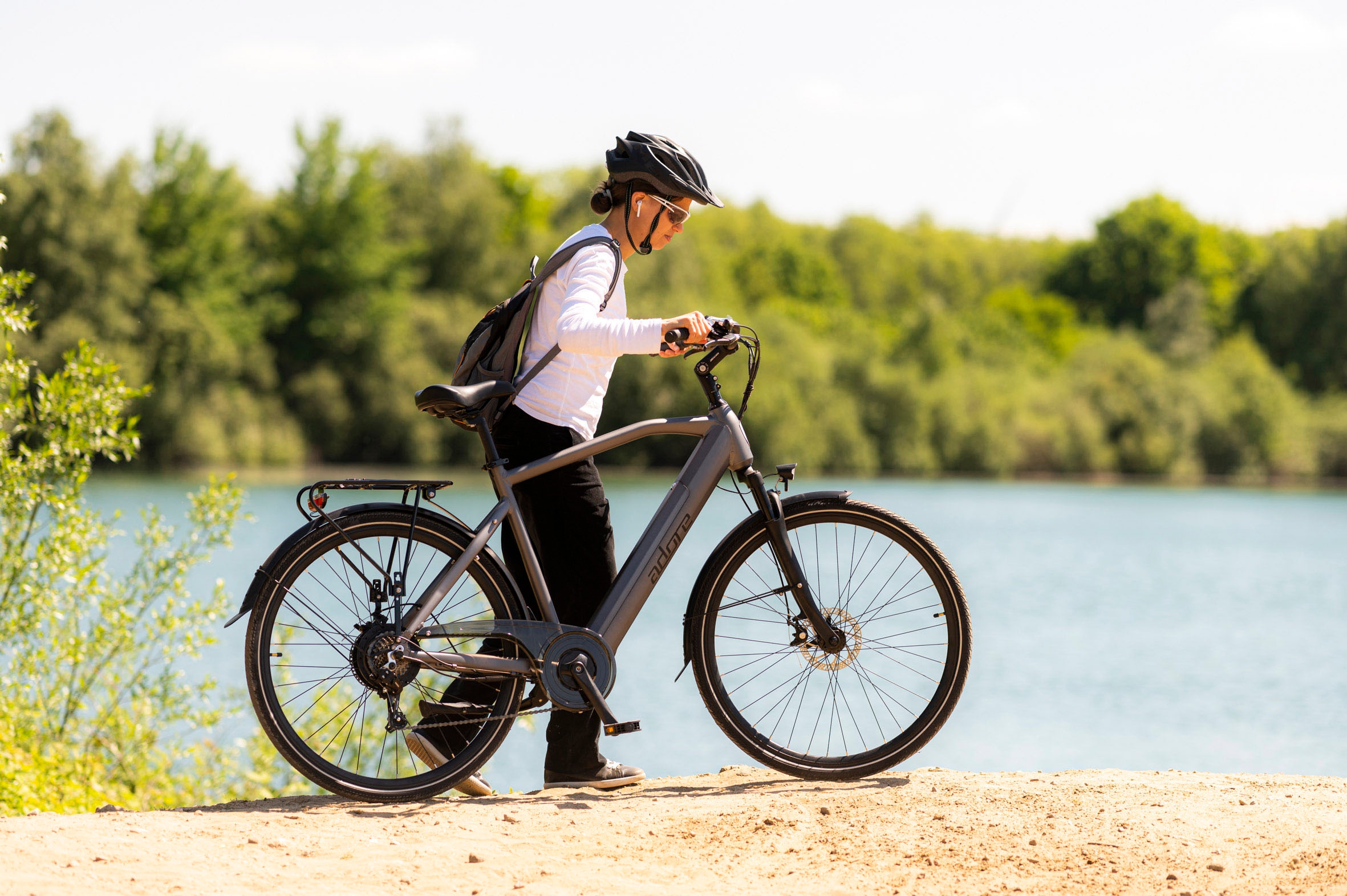 Adore E-Bike »CV-190«, 7 Gang, Shimano, Tourney, Heckmotor 250 W, Pedelec, Elektrofahrrad für Damen u. Herren