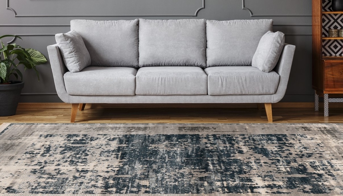 Kayoom Teppich »Adeon 125«, rechteckig, 13 mm Höhe, 575.000 Points/m², Vint günstig online kaufen