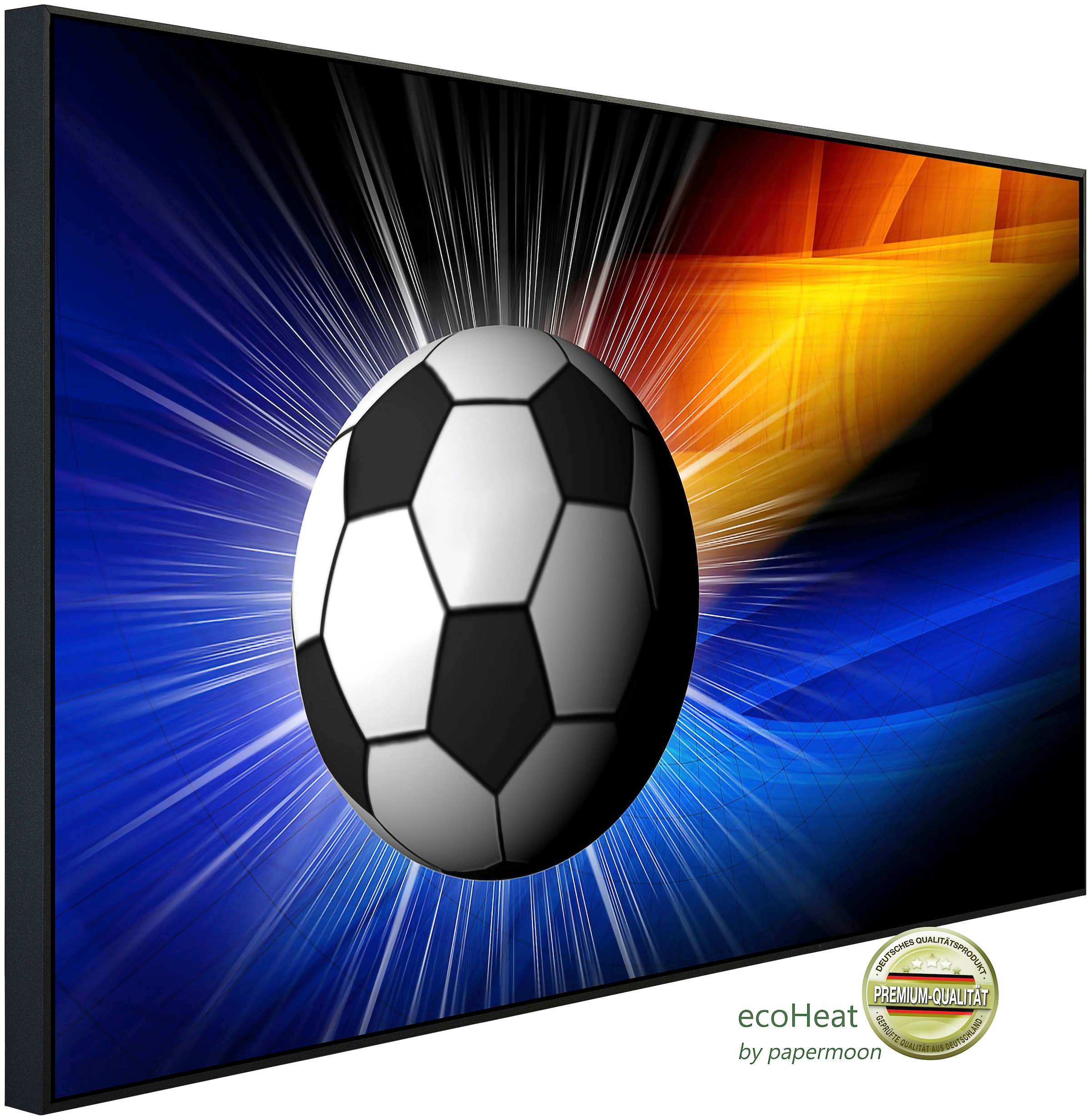 Papermoon Infrarotheizung »Fußball«, sehr angenehme Strahlungswärme