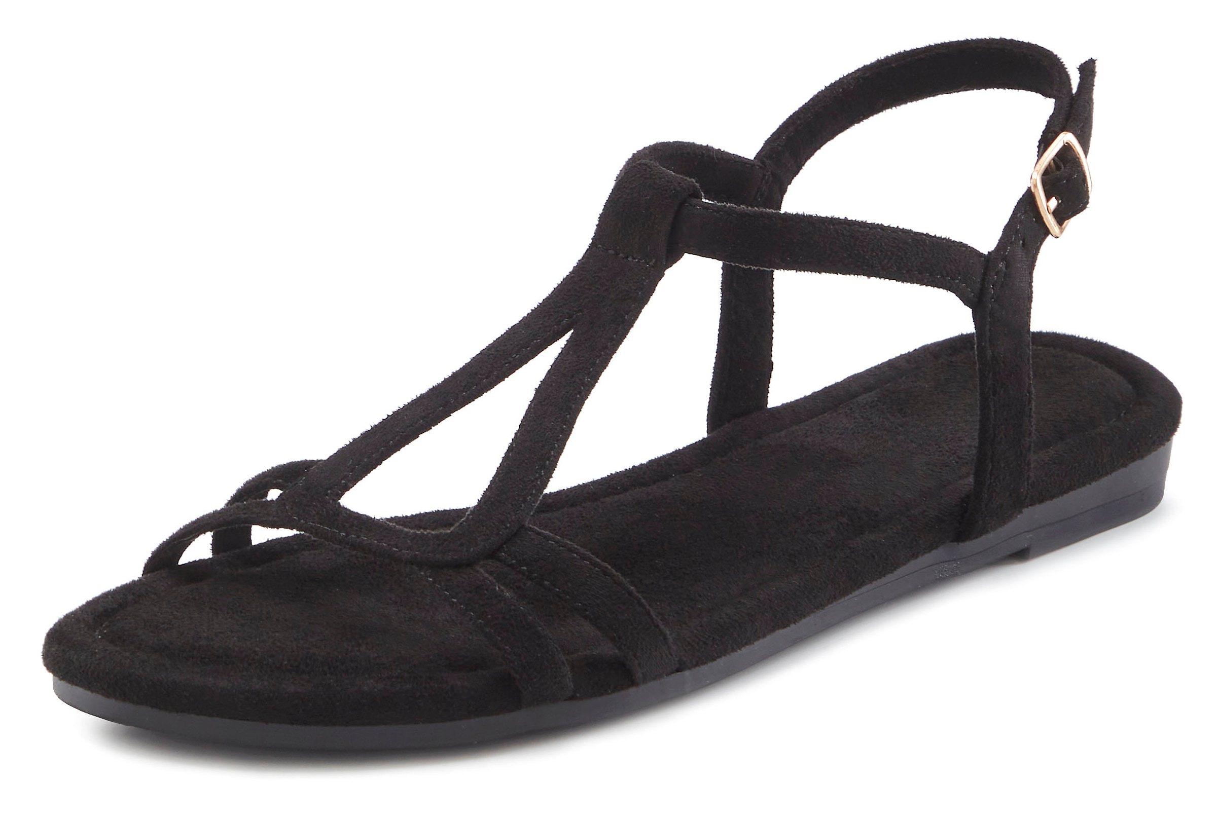 Vivance Sandale »Sandalette, offener Schuh, Sommerschuh«  aus weichem Material VEGAN