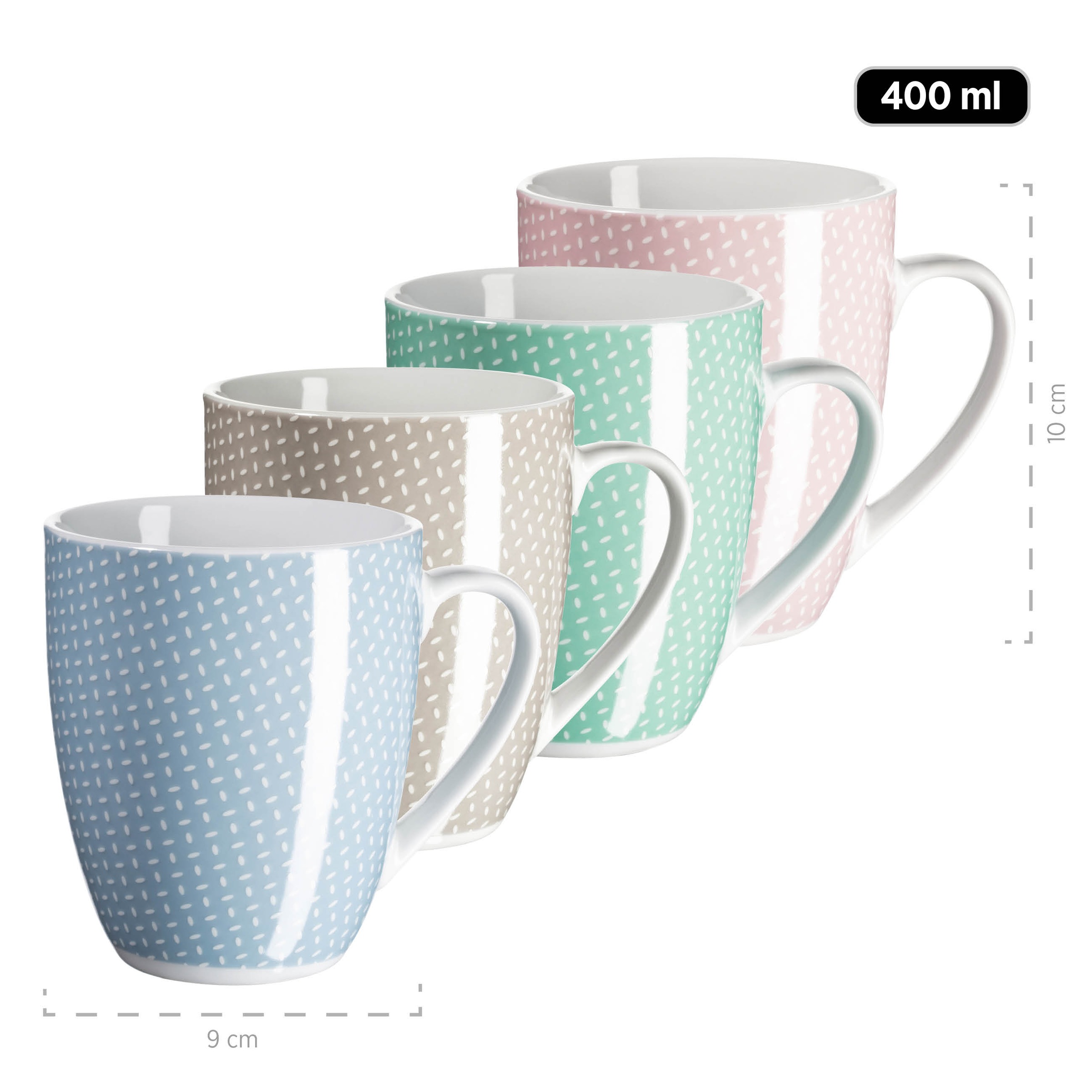 MÄSER Kombiservice »KITCHEN TIME II, Geschirr-Set, Porzellan«