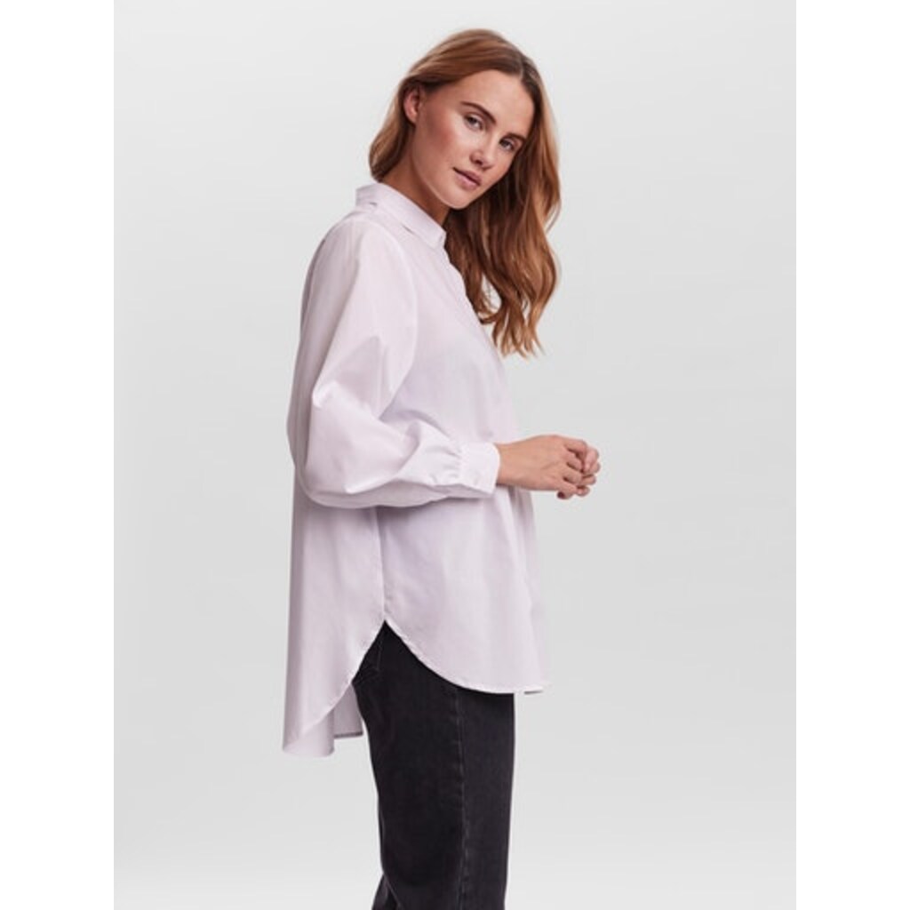 Vero Moda Longbluse »VMELLA L/S BASIC SHIRT NOOS«