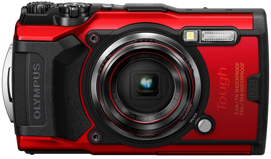 Olympus Outdoor-Kamera »Tough TG-6«, 12 MP, 4 fachx opt. Zoom, WLAN (Wi-Fi)