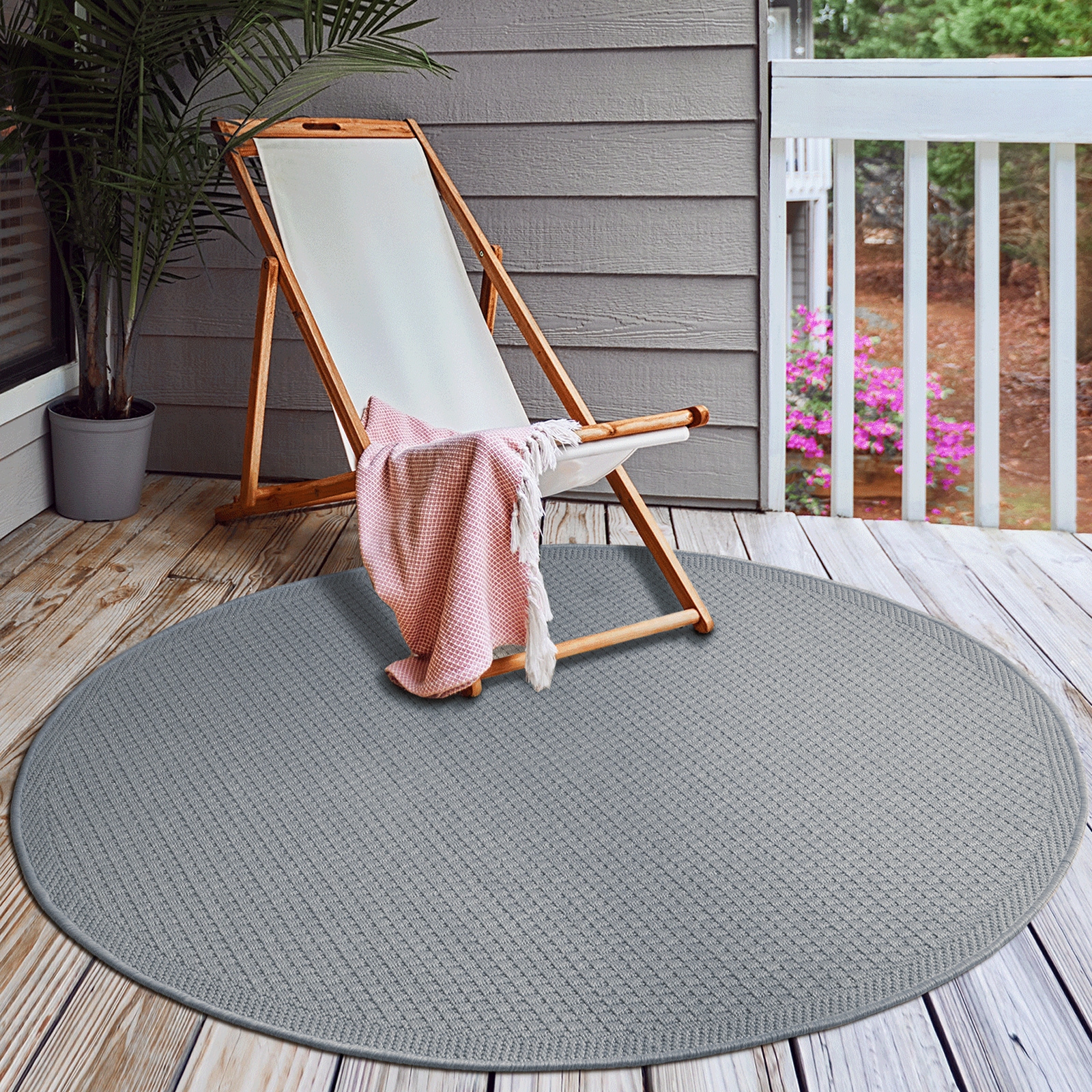 the carpet Teppich »Toulose«, rund, 1 mm Höhe günstig online kaufen