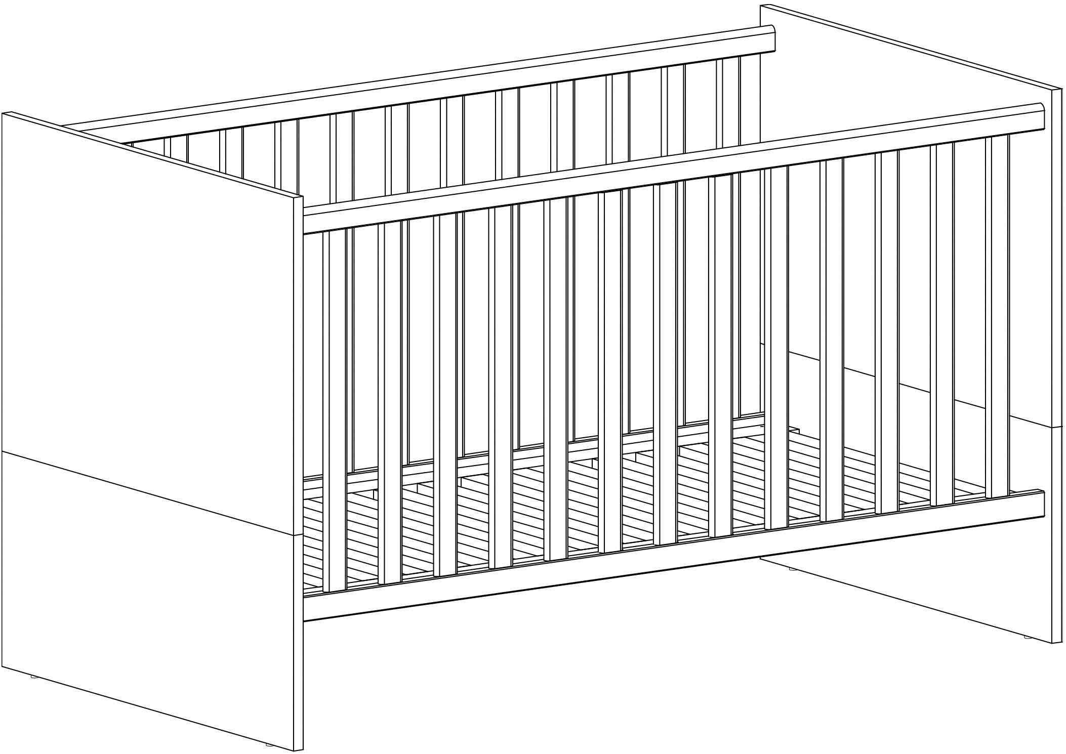 arthur berndt Babymöbel-Set »Babyzimmer Set »Maxim« 3-teilig«, (Set, 3 tlg., Babymöbel-Set »Maxim«), Gedämpfte Türen und Schubkästen