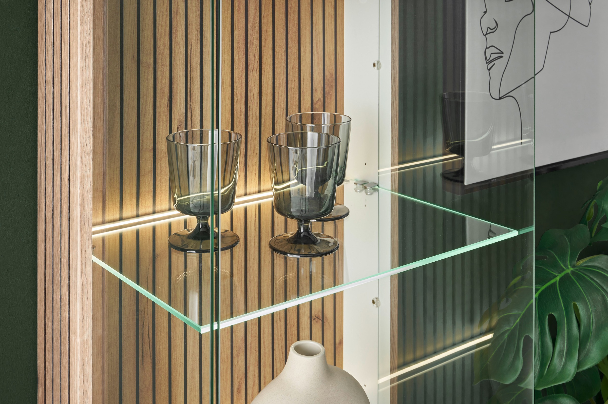 INOSIGN Wohnwand »HUDSON« Set, 4 Stk. tlg.