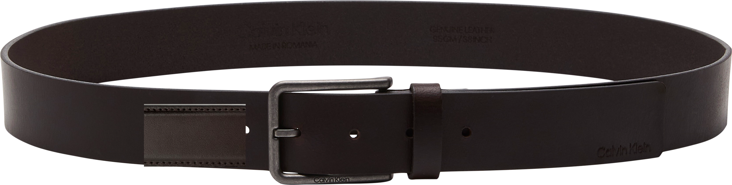 Calvin Klein Ledergürtel »WARMTH BUCKLE« Größenverstellbar