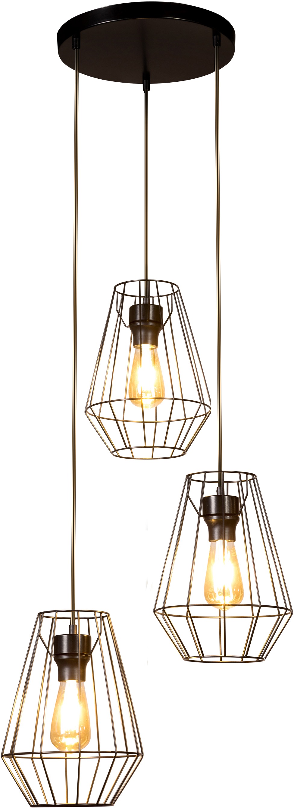 BRITOP LIGHTING Hängeleuchte »Endorfina«, 3 flammig, Leuchtmittel E27   ohn günstig online kaufen