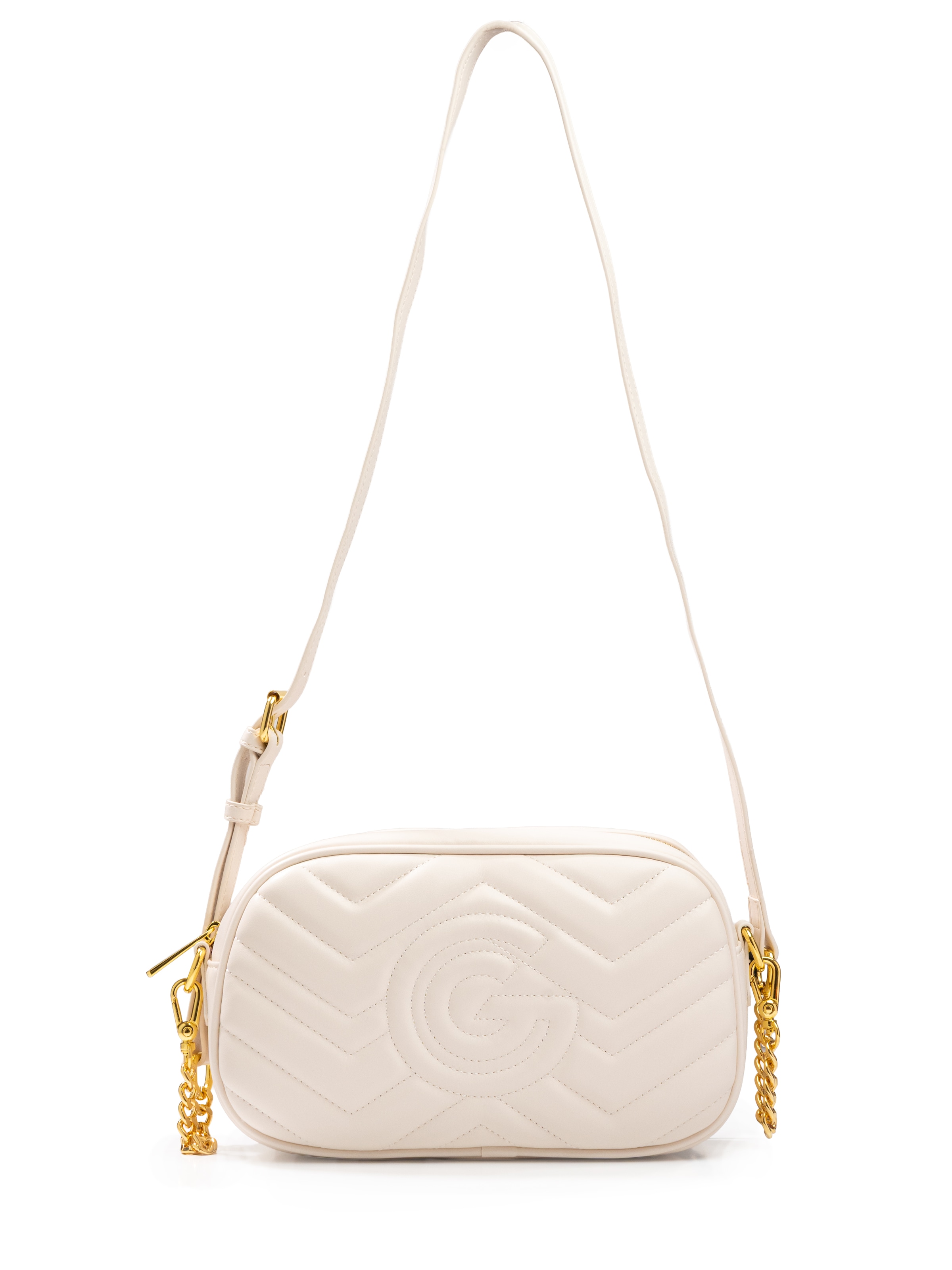 Gabriella GUCCI Umhängetasche »VALENCIA« Damen Umhängetasche, Handtasche, Schultertasche mit Logoverzierung