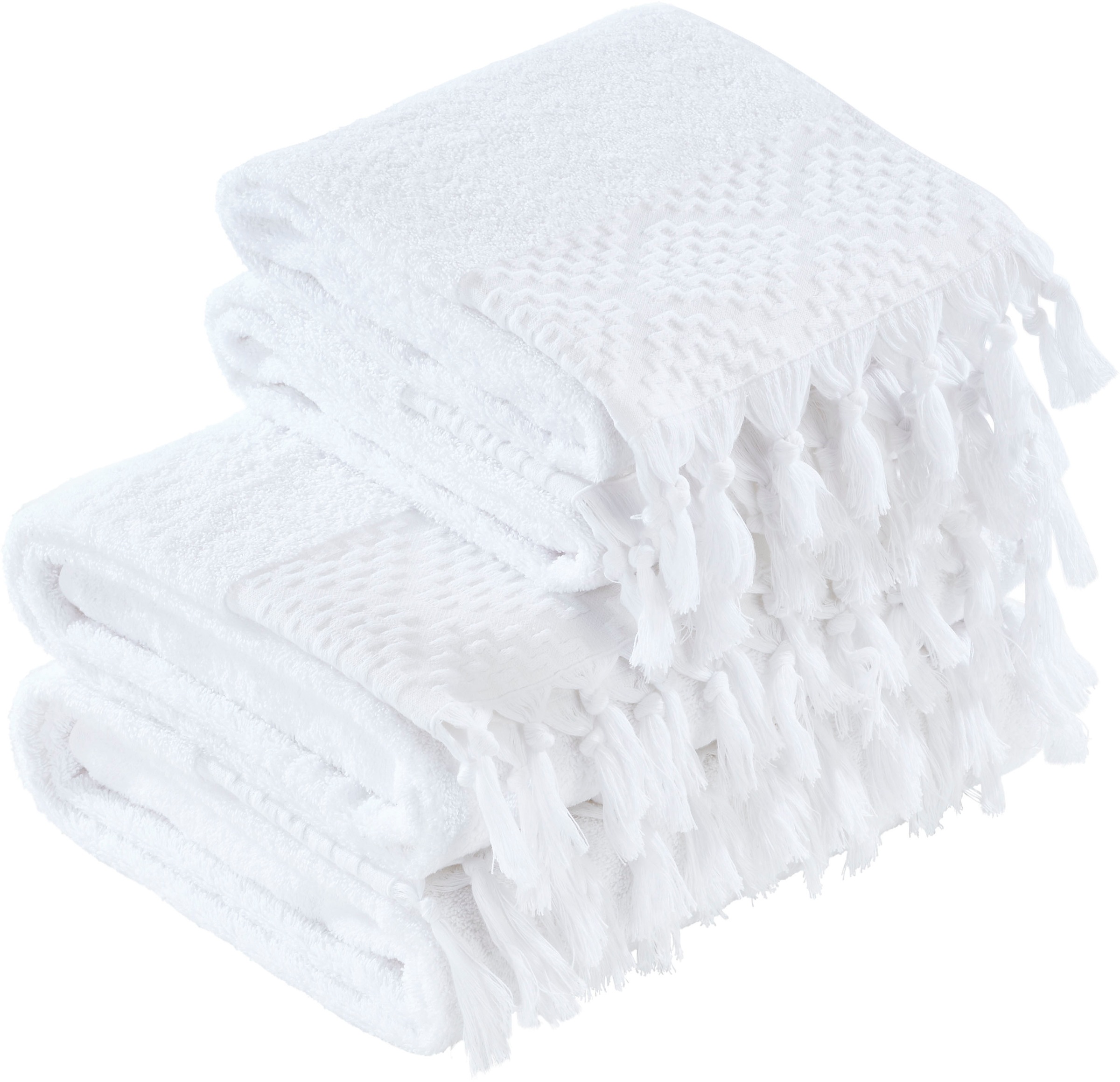 done.® Handtuch Set »Provence Bohéme«, (Set, 4 St., 2 Gästetücher (30x50 cm günstig online kaufen