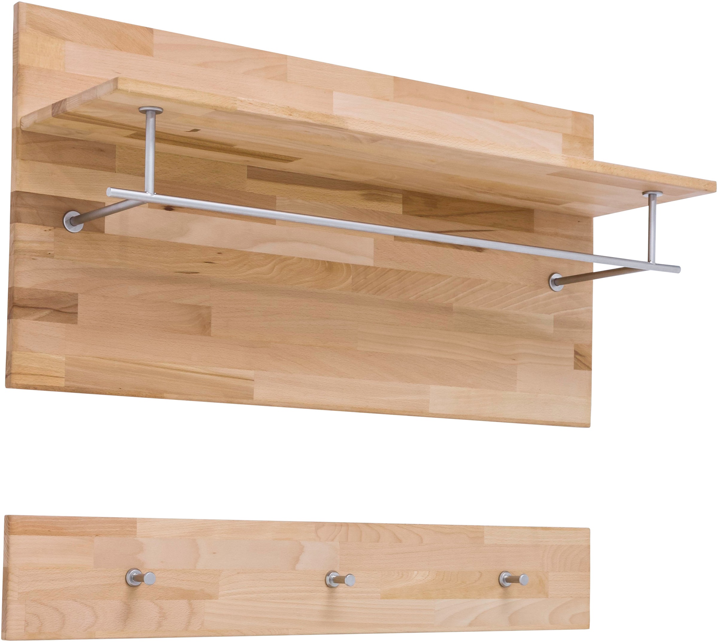 MCA living Garderobenpaneel »Fenja Paneel mit Boden, Schlüsselpaneel, Wandp günstig online kaufen