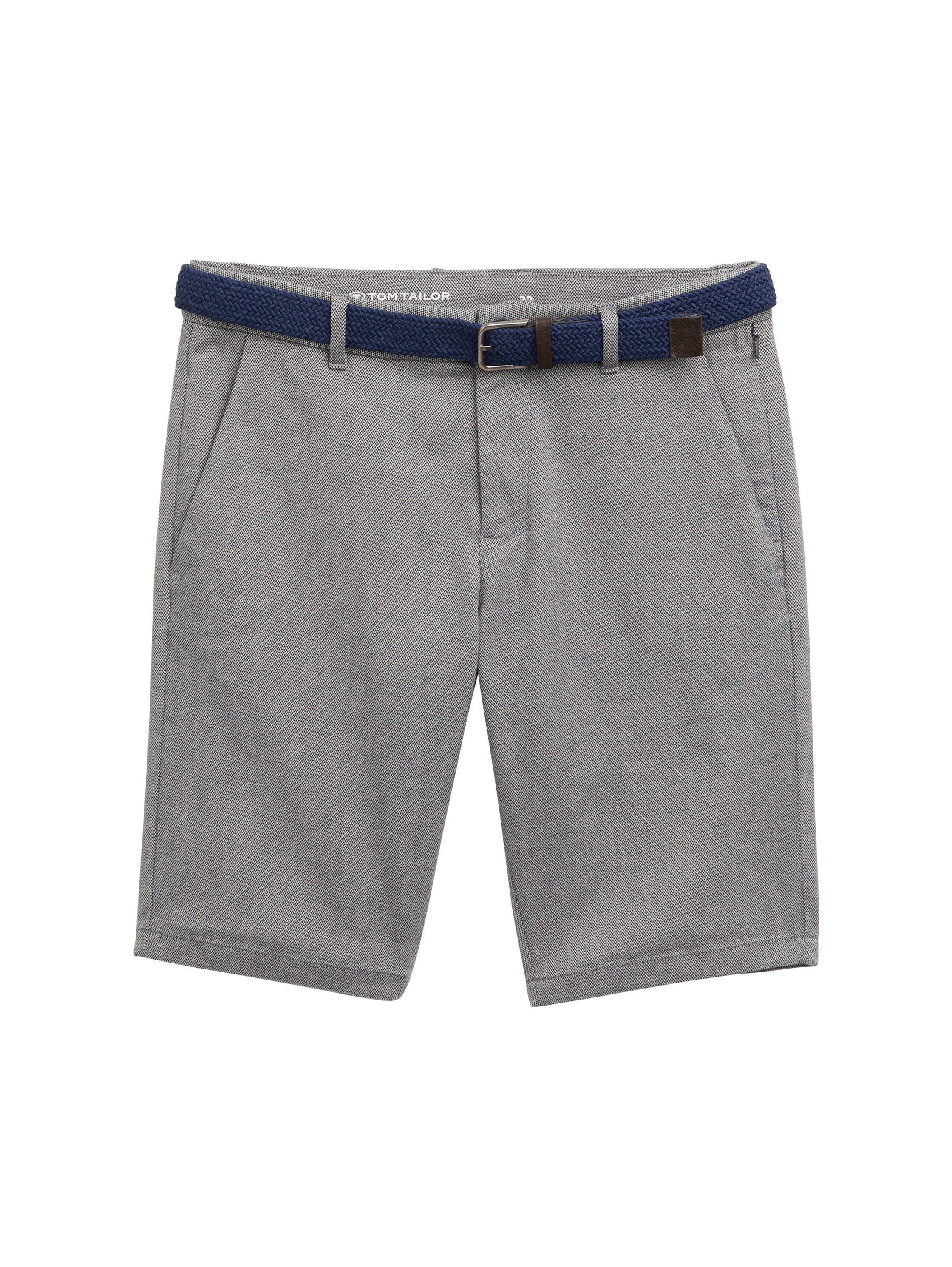 TOM TAILOR Chinoshorts, mit Gürtel
