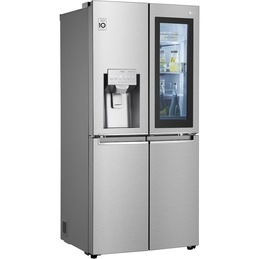 LG Multi Door, GMX844BSBF, 178,7 cm hoch, 83,5 cm breit