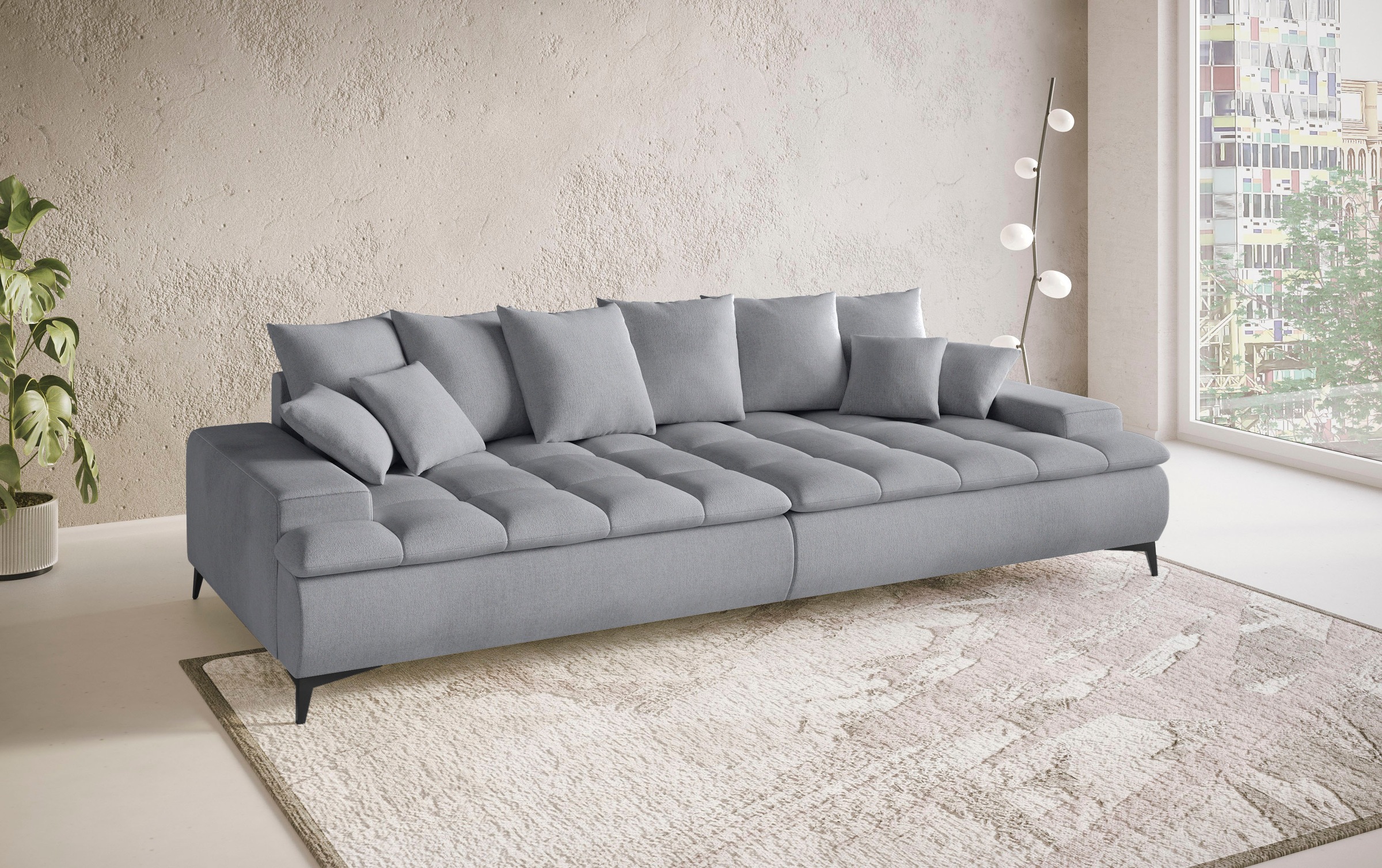 Mr. Couch Big-Sofa »Haiti III«, Mit Kaltschaum, bis 140 kg belastbar