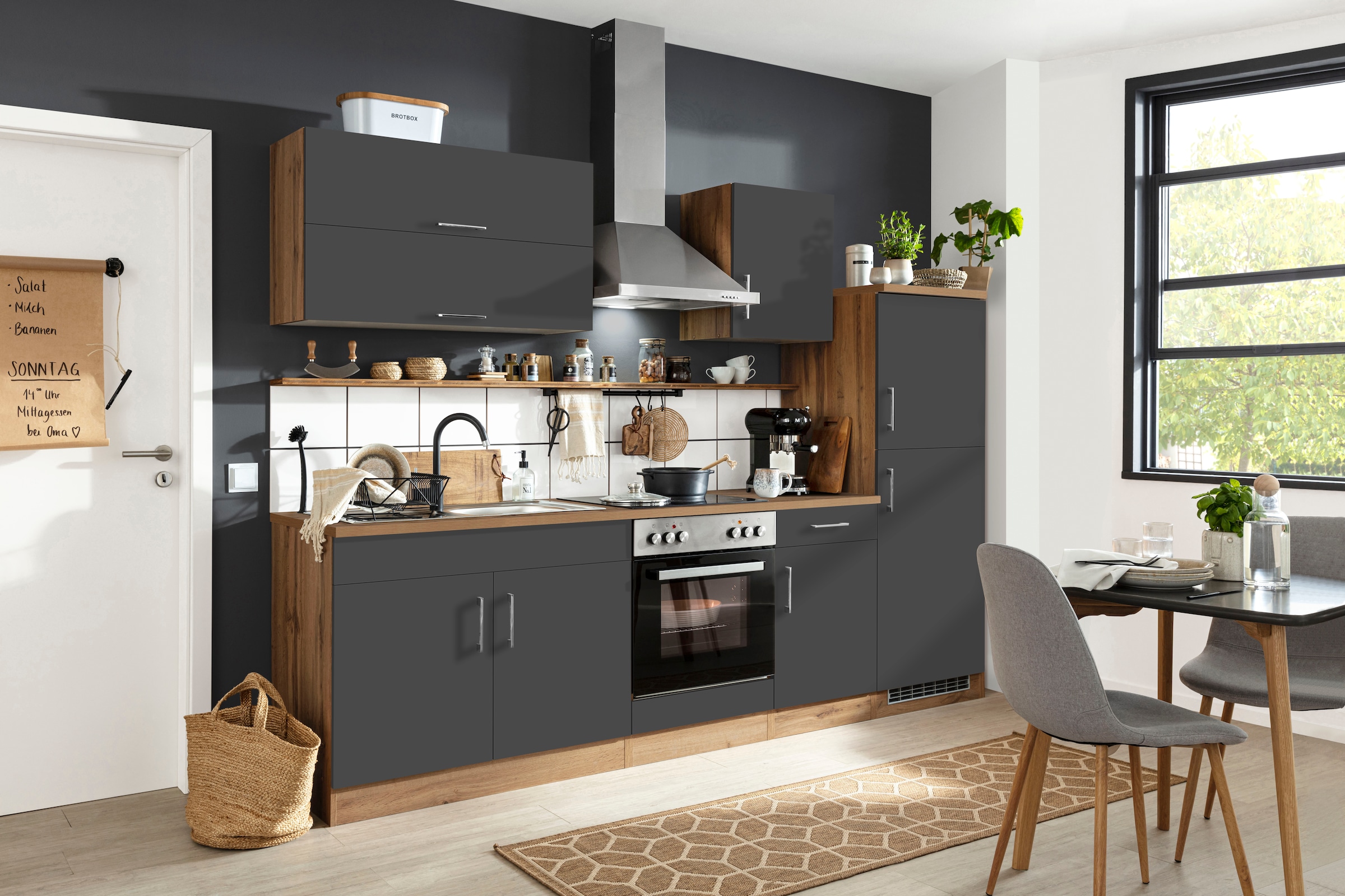 HELD MÖBEL Küchenzeile »Colmar«, mit E-Geräten, Breite 270 cm auf Raten  kaufen