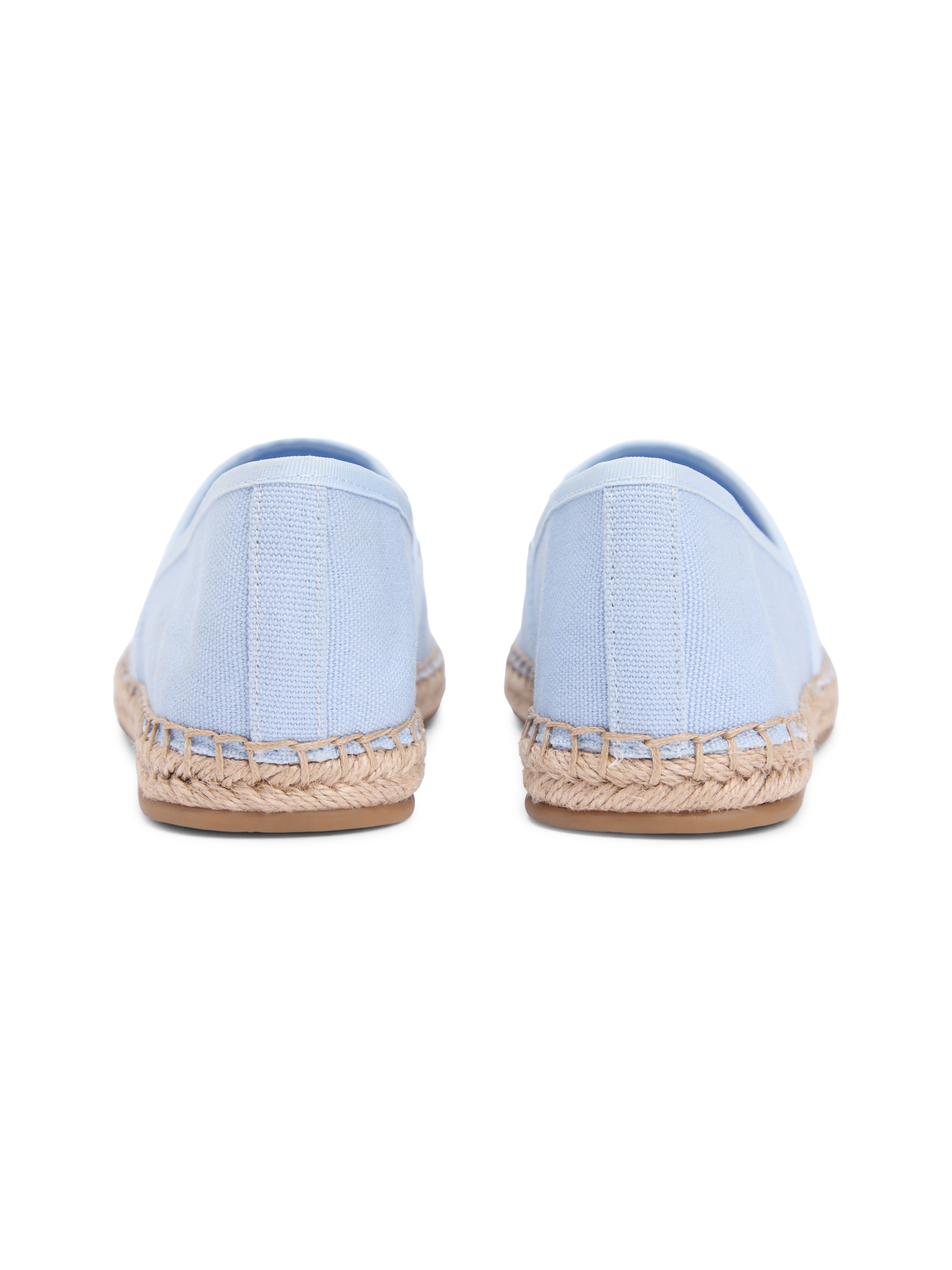 Tommy Hilfiger Espadrille »FLAG CANVAS ESPADRILLE«  ,Slipper,Flats,Bequemschuh mit Jutebezug und Ziernähten, schmale Form
