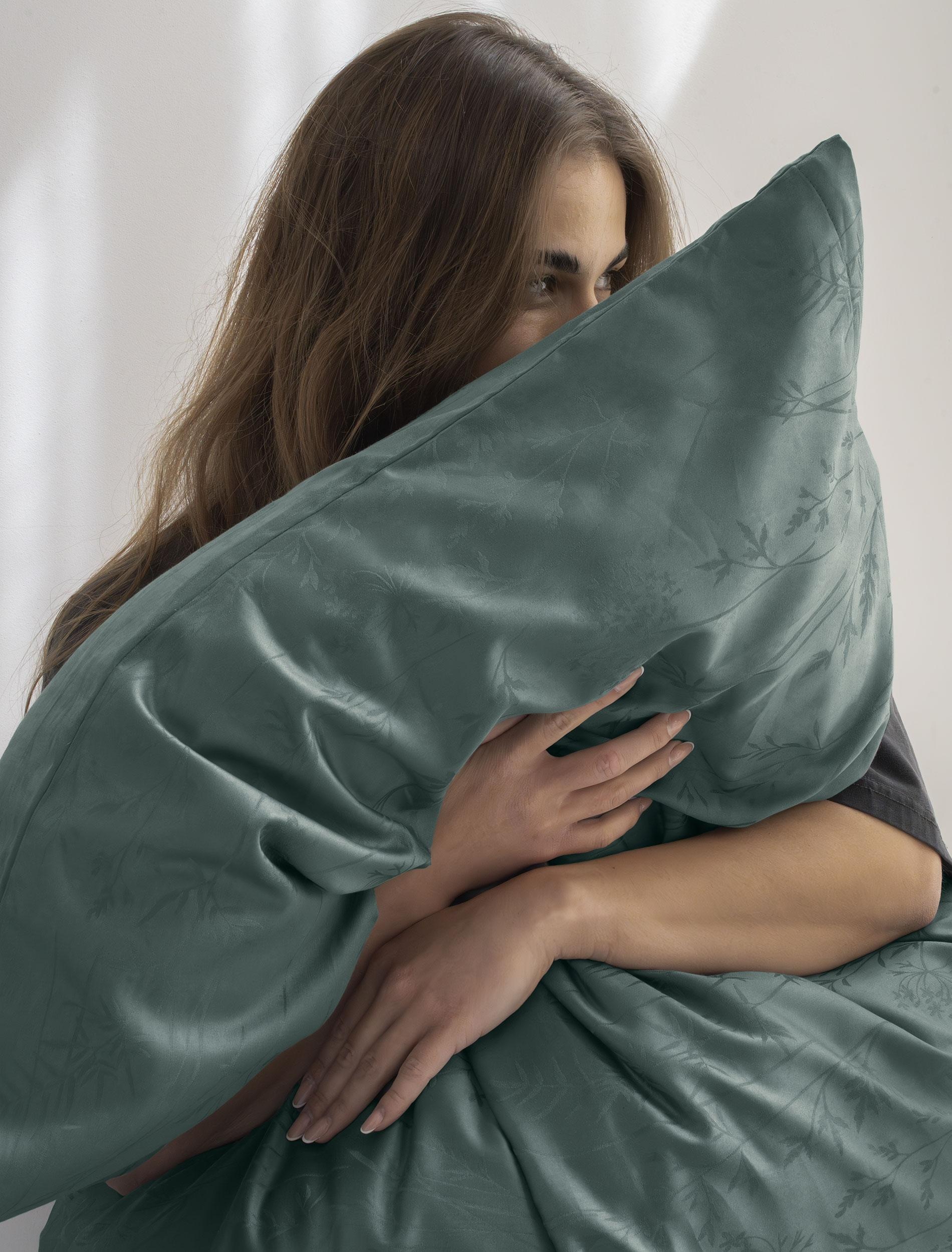 Irisette Bettwäsche »Rio 8643« 2 Seidig glänzend, gewebtes Muster, hochwertig