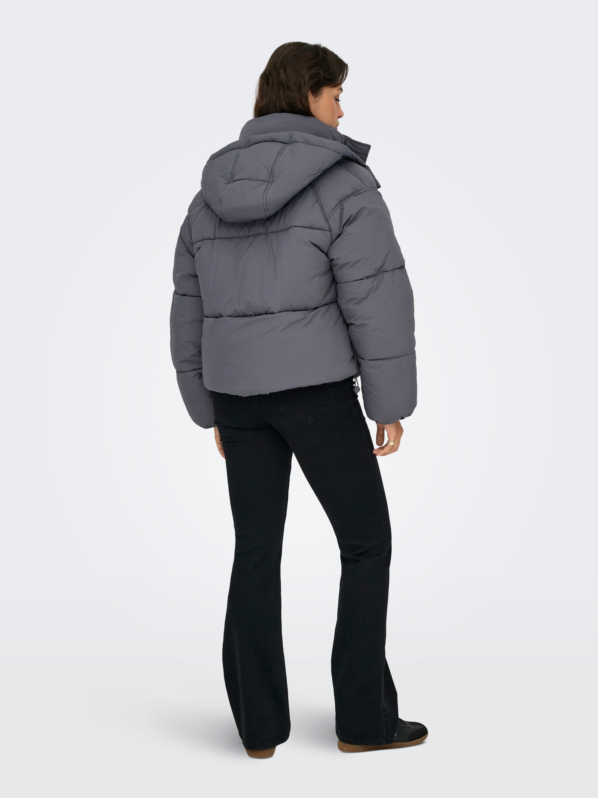 ONLY Steppjacke »ONLHOPE SHORT PUFFER JACKET CC OTW« mit Kapuze