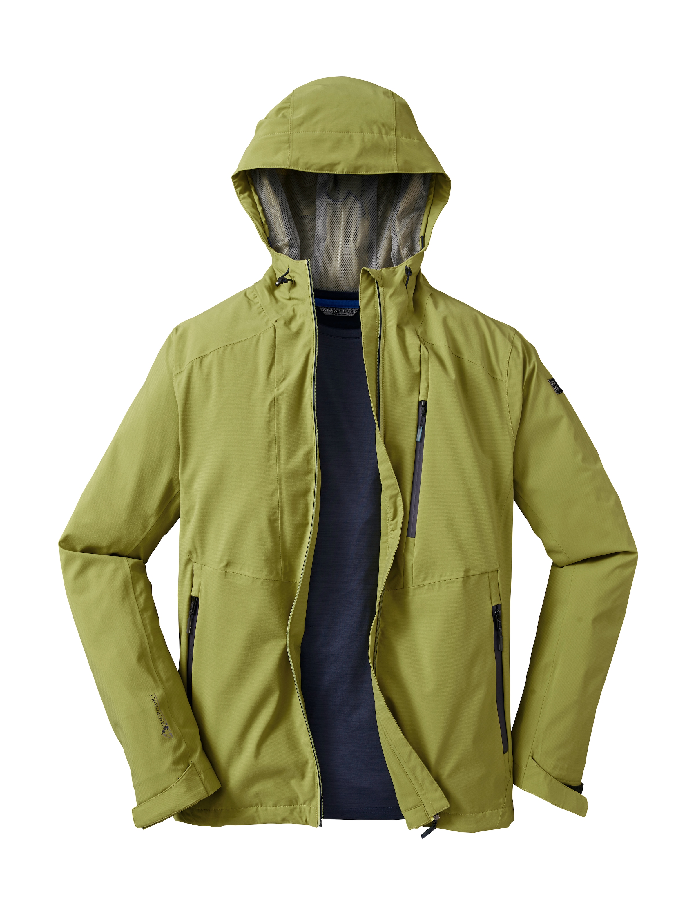 Killtec Outdoorjacke »KOS 25 MN JCKT«, Wasserdicht, atmungsaktiv, verstellbar, reflektierend, PFAS-frei