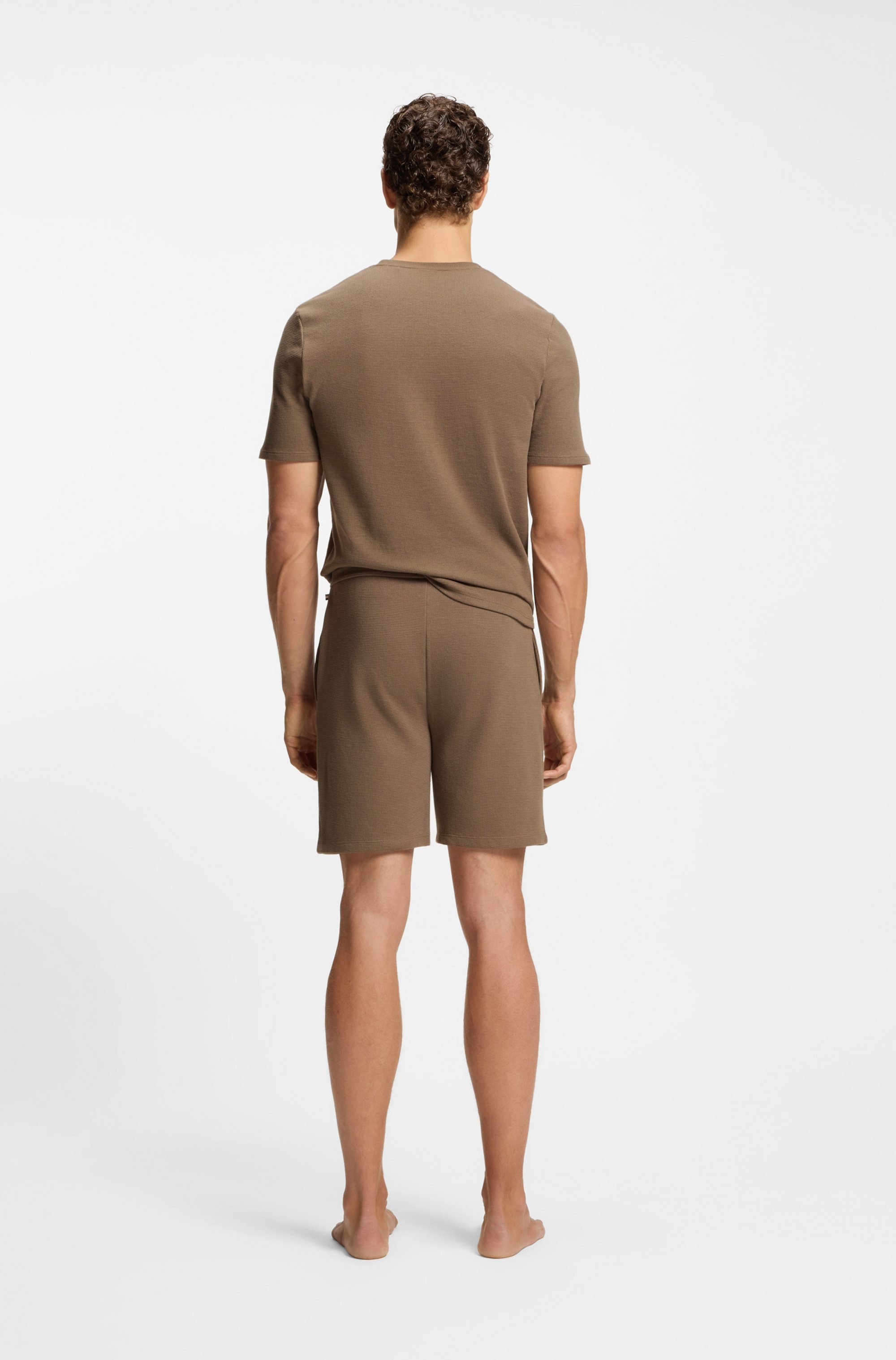 BOSS Pyjamashorts »Waffle Shorts«