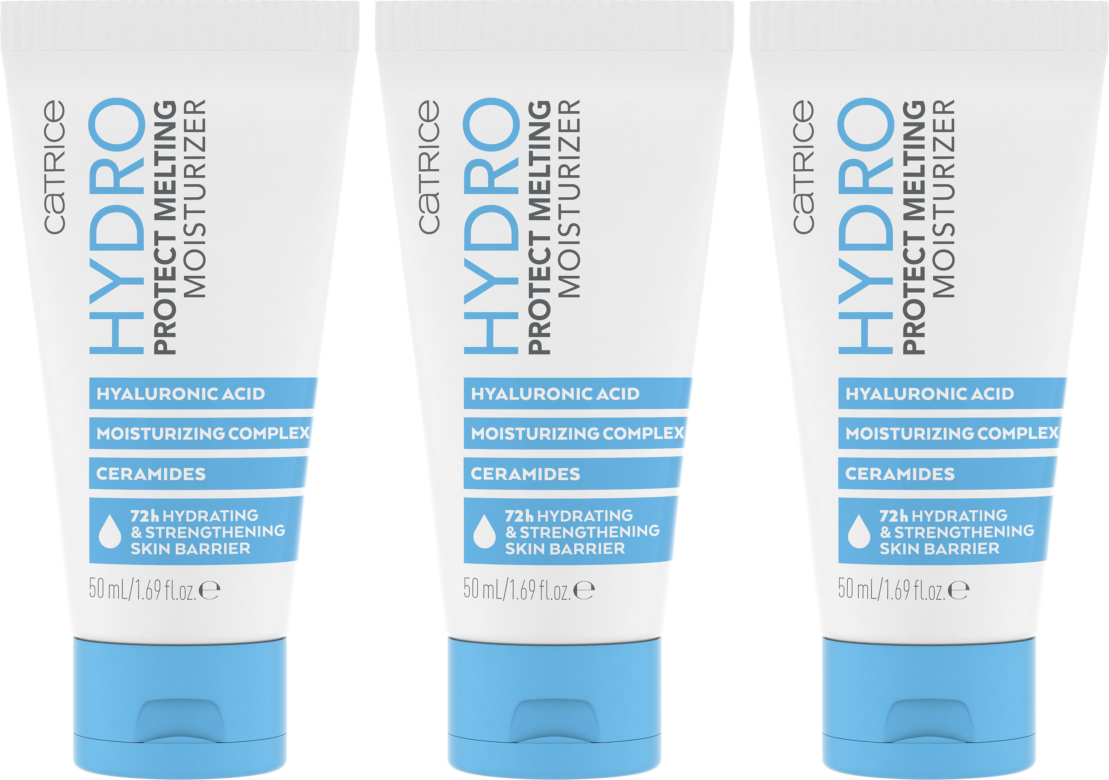 Catrice Tagescreme »Catrice Hydro Protect Melting Moisturizer«, (Set, 3 tlg.)