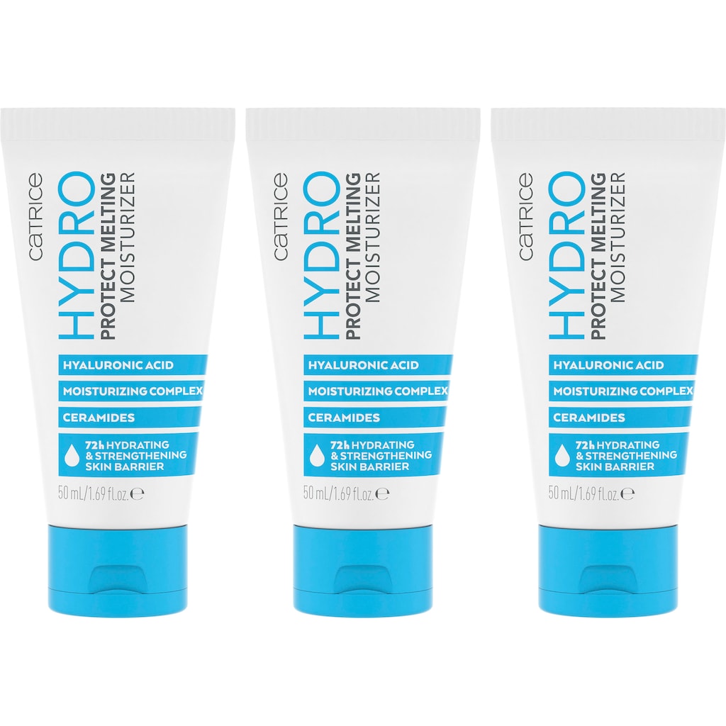 Catrice Tagescreme »Catrice Hydro Protect Melting Moisturizer«, (Set, 3 tlg.)