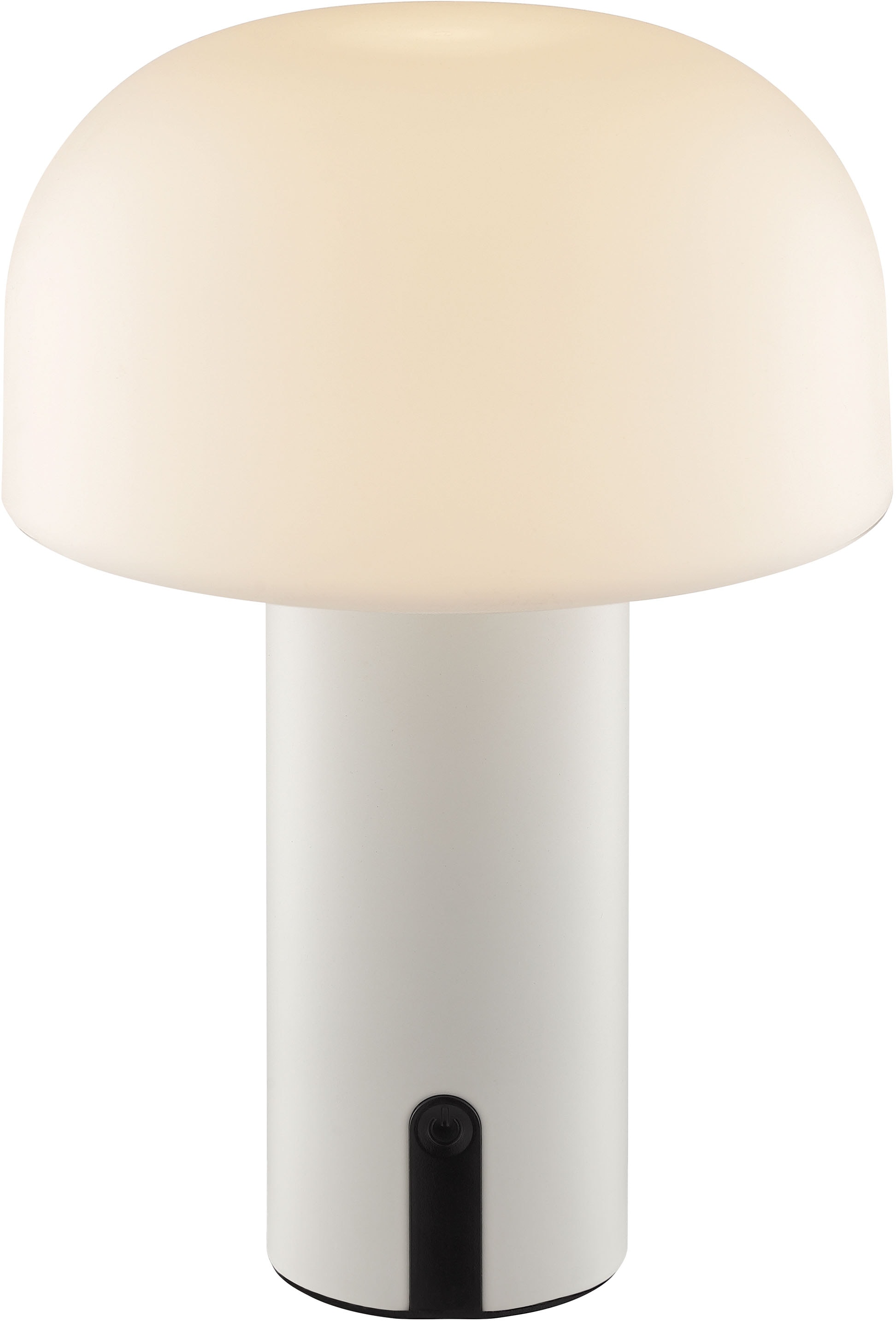 Brilliant LED Außen-Tischleuchte »Mattis« LED-Modul 1 Stk. Warmweiß mit Akku, 21 x 15 cm, 240 lm, 2700 K, dimmbar, IP44, beige