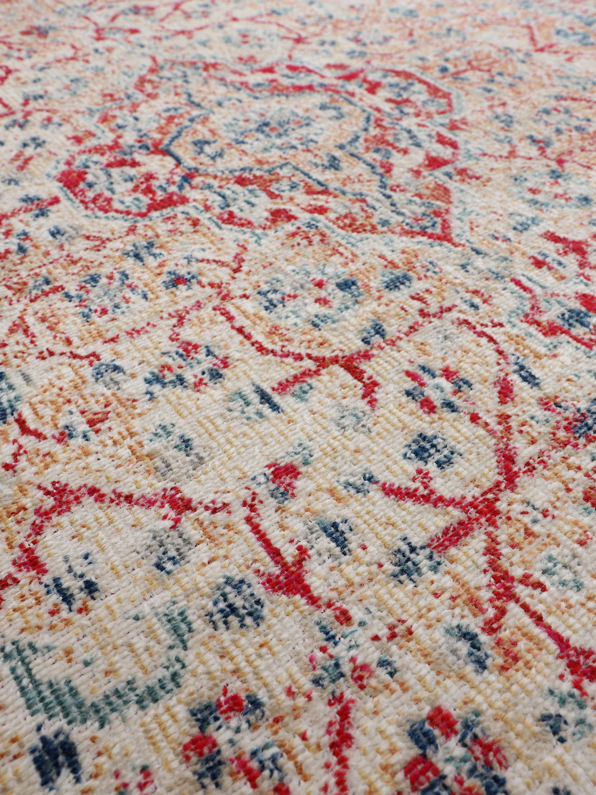 carpetfine Teppich »Noah_2«, rechteckig, 3 mm Höhe, Orient Vintage Look