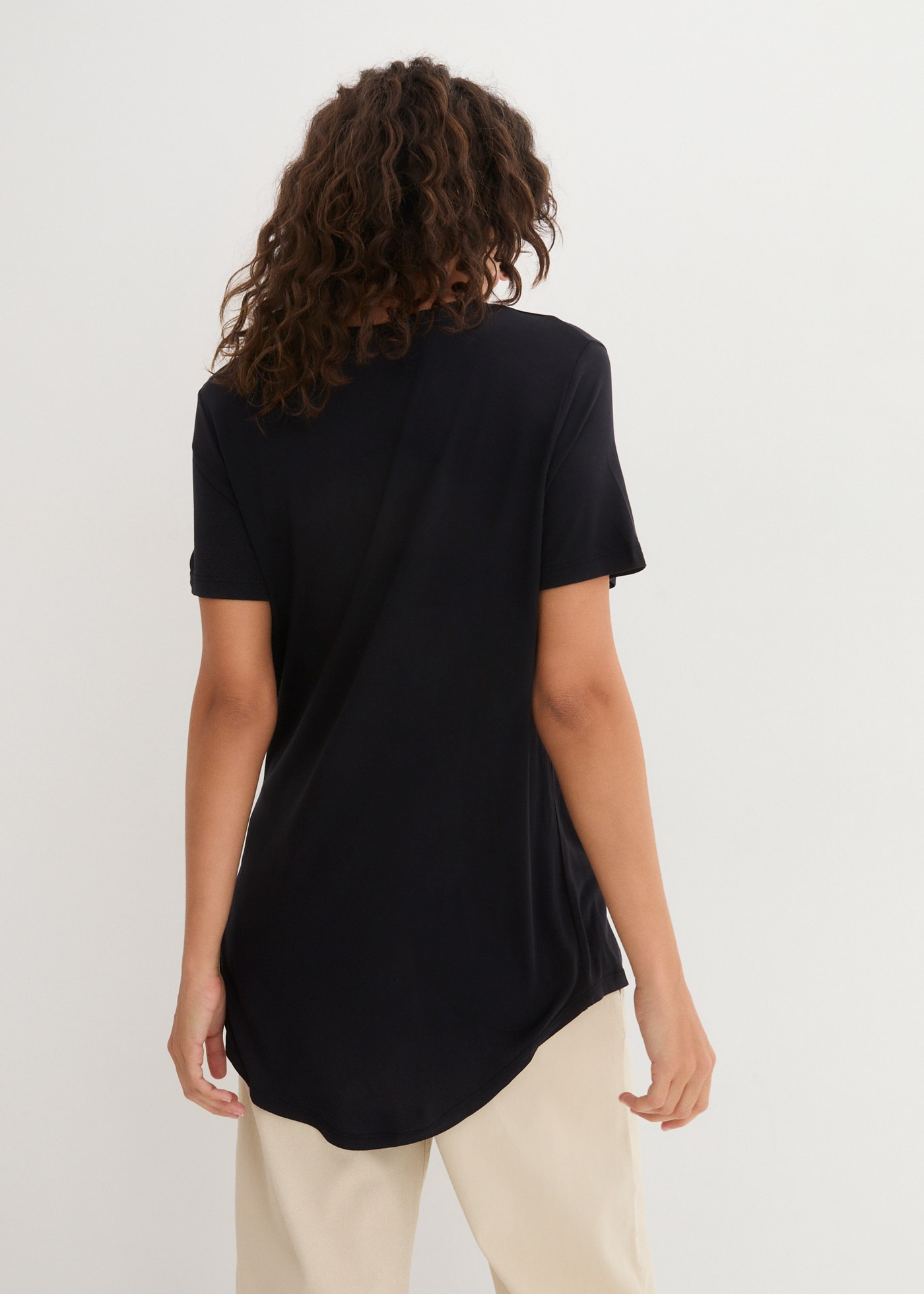 bonprix Longshirt Longshirt aus softer Viskose