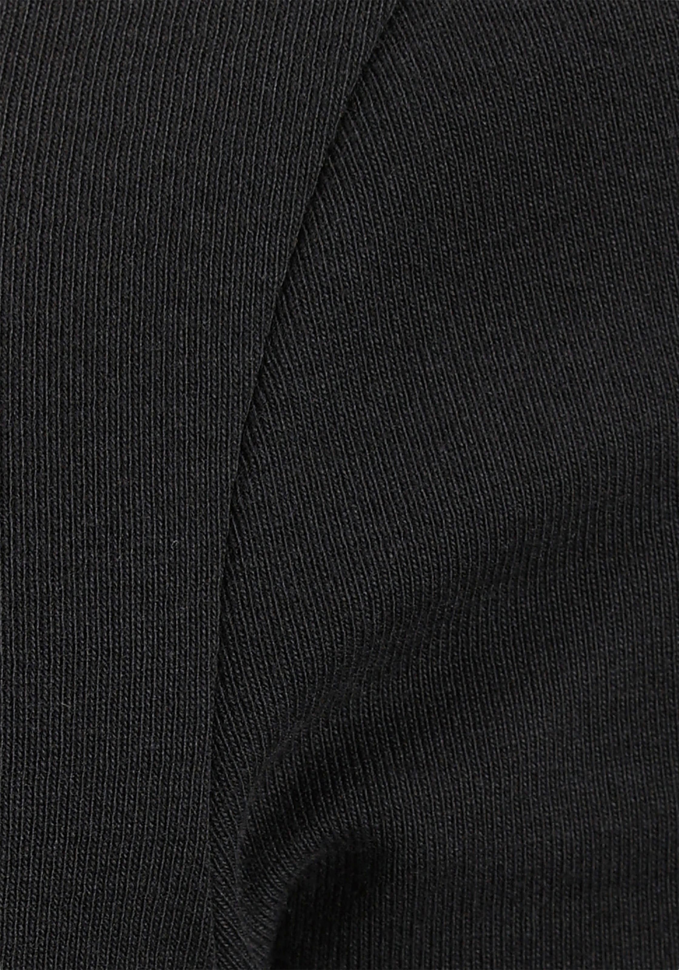 Flashlights Langarmshirt Langarm,  figurbetont,  unifarben,  Rundhalsausschnitt