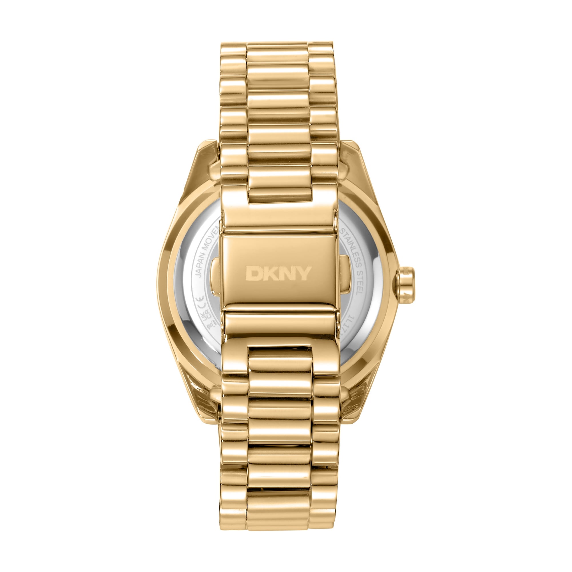 DKNY Quarzuhr »Mulit Function Watch« Armbanduhr, Damenuhr, Edelstahlarmband, analog, Tag