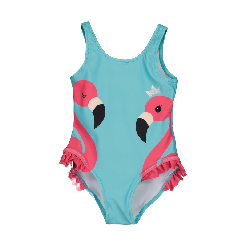 BLUE SEVEN Badeanzug »Badeanzug« 6220 - AQUA 128/134 128/134 Die Mädchen können den schönen Badeanzug ins Schwimmbad oder auch im Urlaub wunderbar...