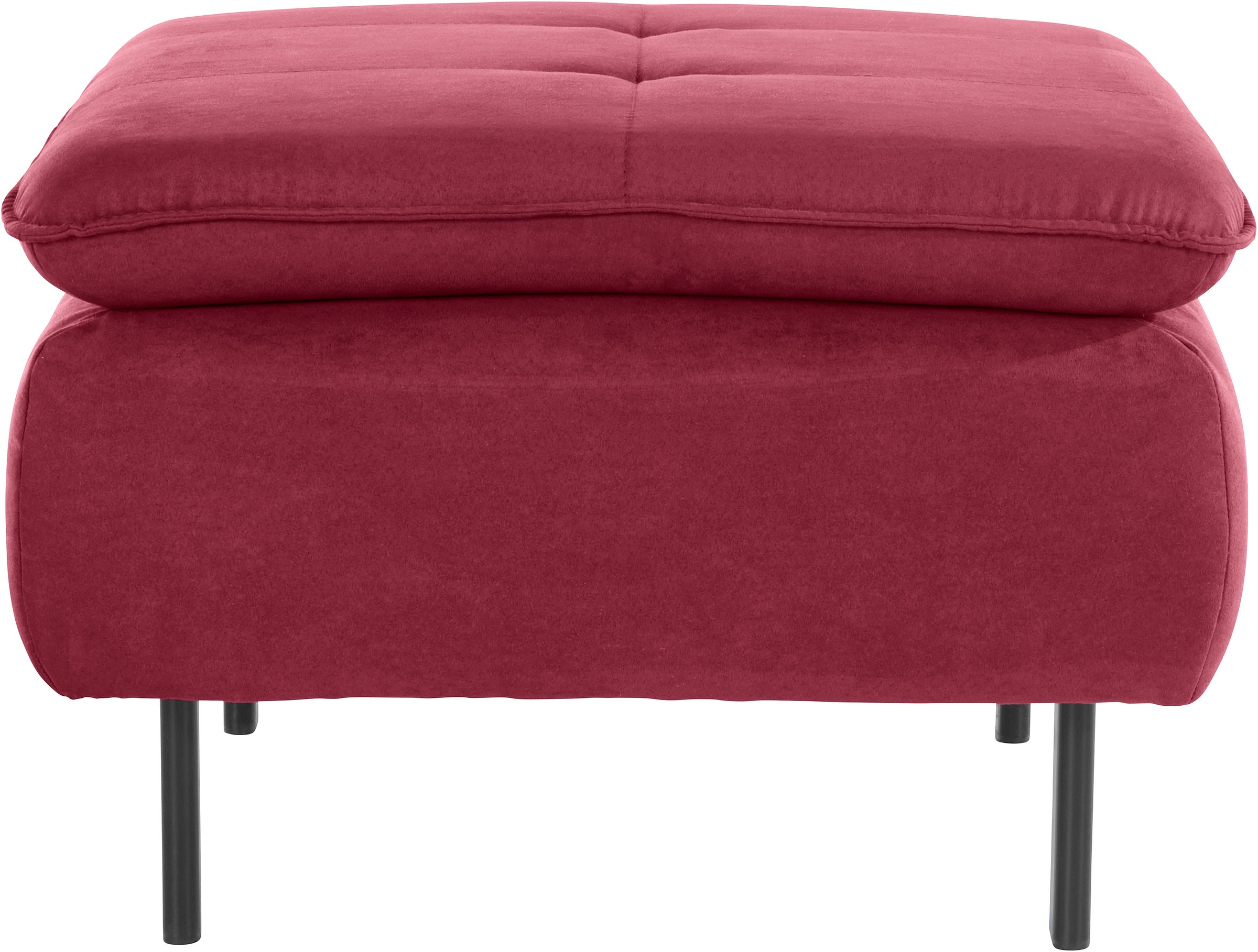 INOSIGN Polsterhocker »Birkholm«, passend zur Serie "Birkholm", B/T/H: 65/65/44 cm