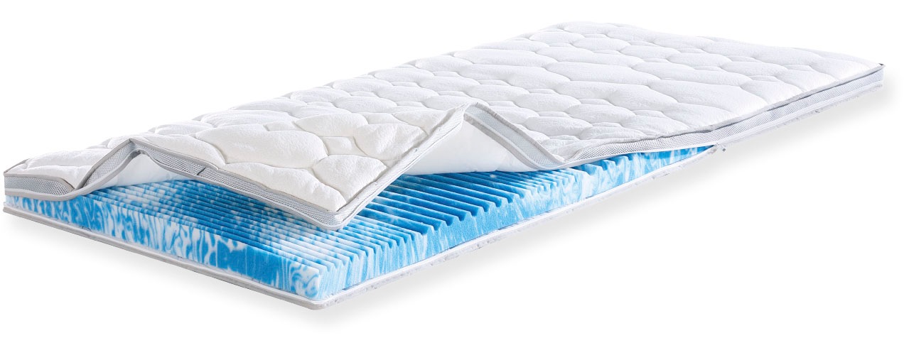 fan Topper »Gel-Feeling, 7 Zonen Topper 90x200 cm, 180x200 cm & weitere Grö günstig online kaufen