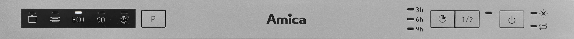 Amica vollintegrierbarer Geschirrspüler »EGSP 14668-1 V«, 9 Maßgedecke, Energiesparfunktion ECO