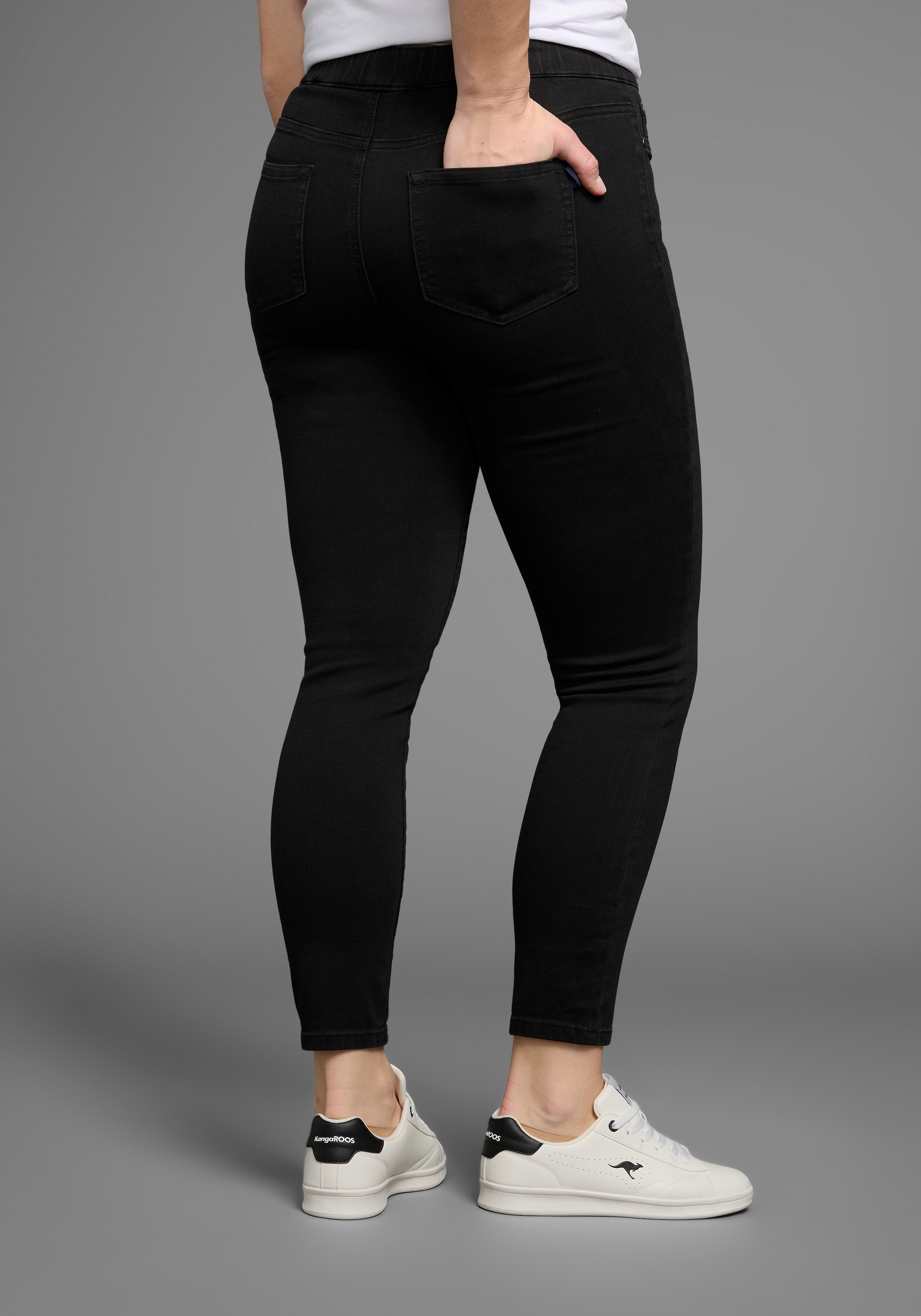 Arizona Skinny-fit-Jeans »Ultra Stretch - Curve Collection«, High Waist