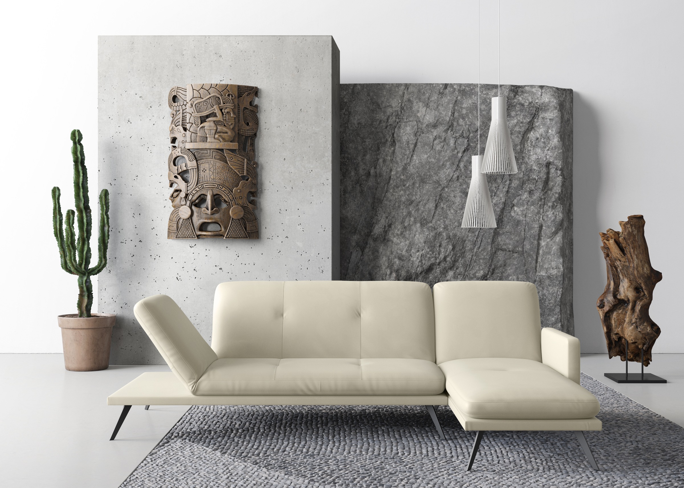 machalke® Ecksofa »butterfly, L-Form«