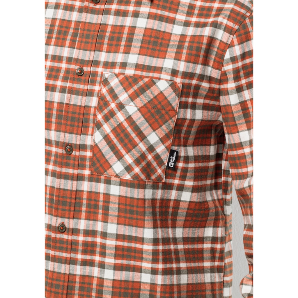 Jack Wolfskin Flanellhemd »BERGWEG SHIRT M«